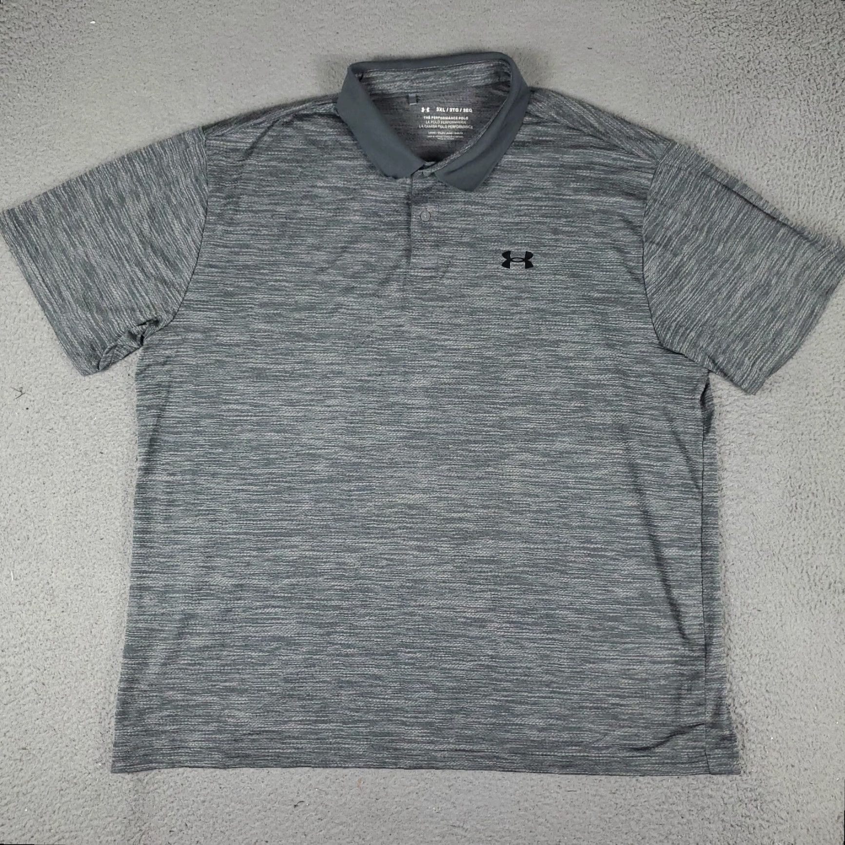 Under Armour Under Armour Polo Shirt Mens 3XL Gray Casual Short Sleeve Shirt Mens Polo Under Armour Gray 3XL Vintage? No. Size US XXL / EU 58 / 5 - 2 Thumbnail
