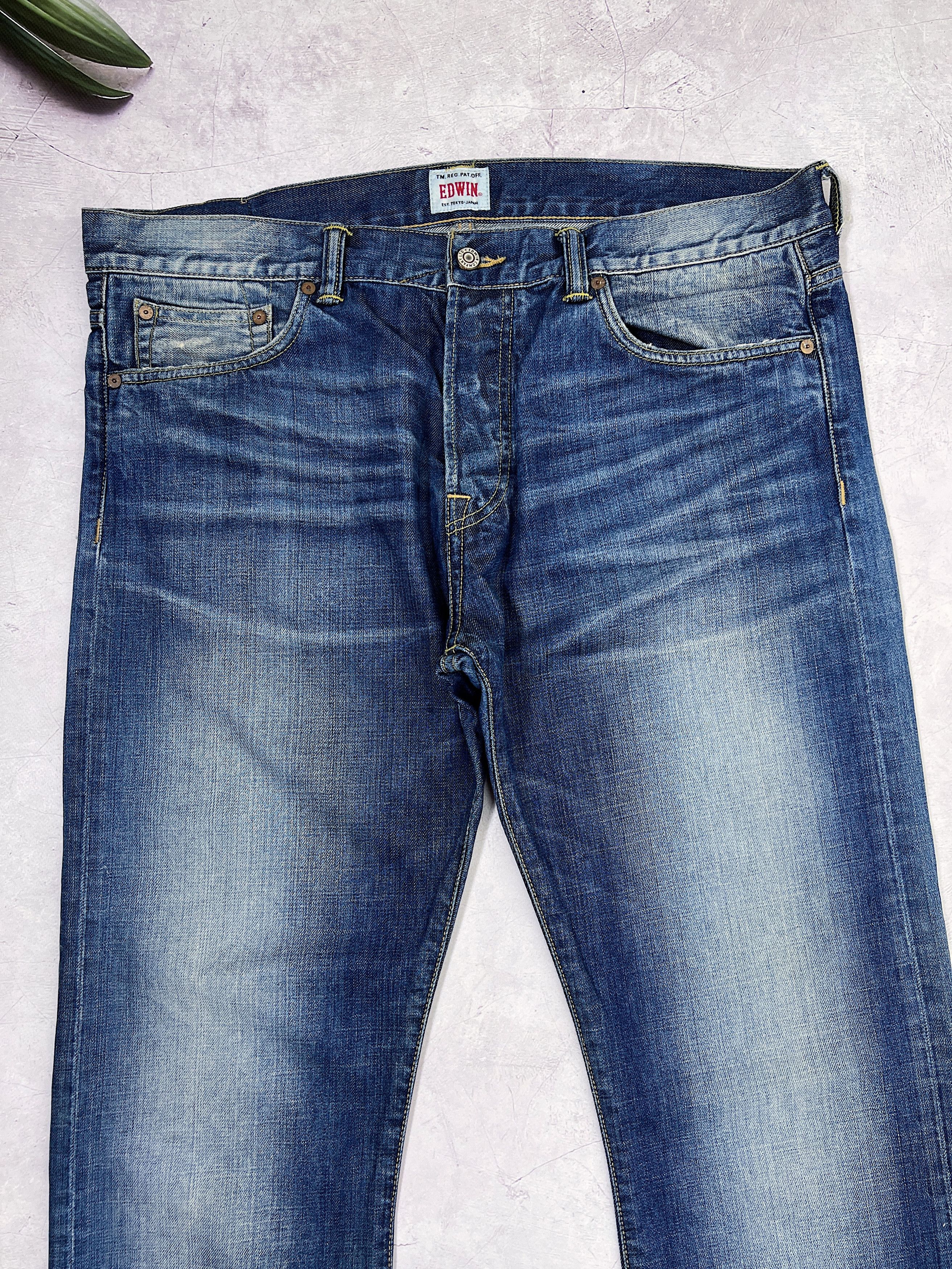 Edwin × Japanese Brand Edwin Denim Pant Jeans ED-71 Slim Size US 36 / EU 52 - 5 Thumbnail