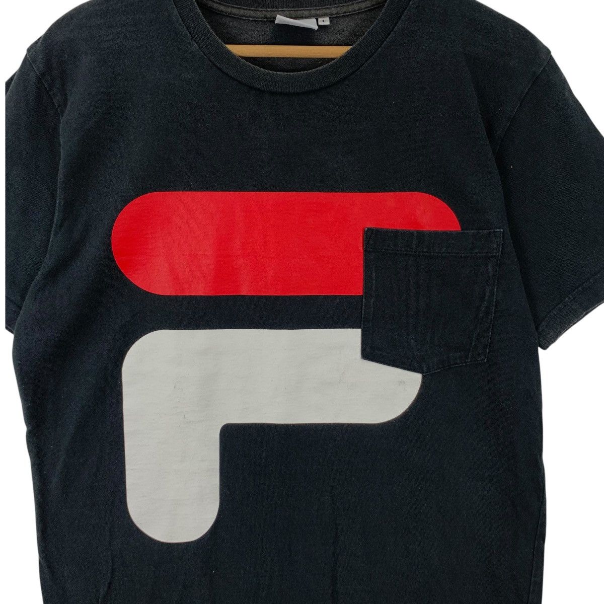 Fila FILA BIELLA ITALIA F Big Logo Sportswear Tee Shirt Top Size L / US 10 / IT 46 - 3 Thumbnail