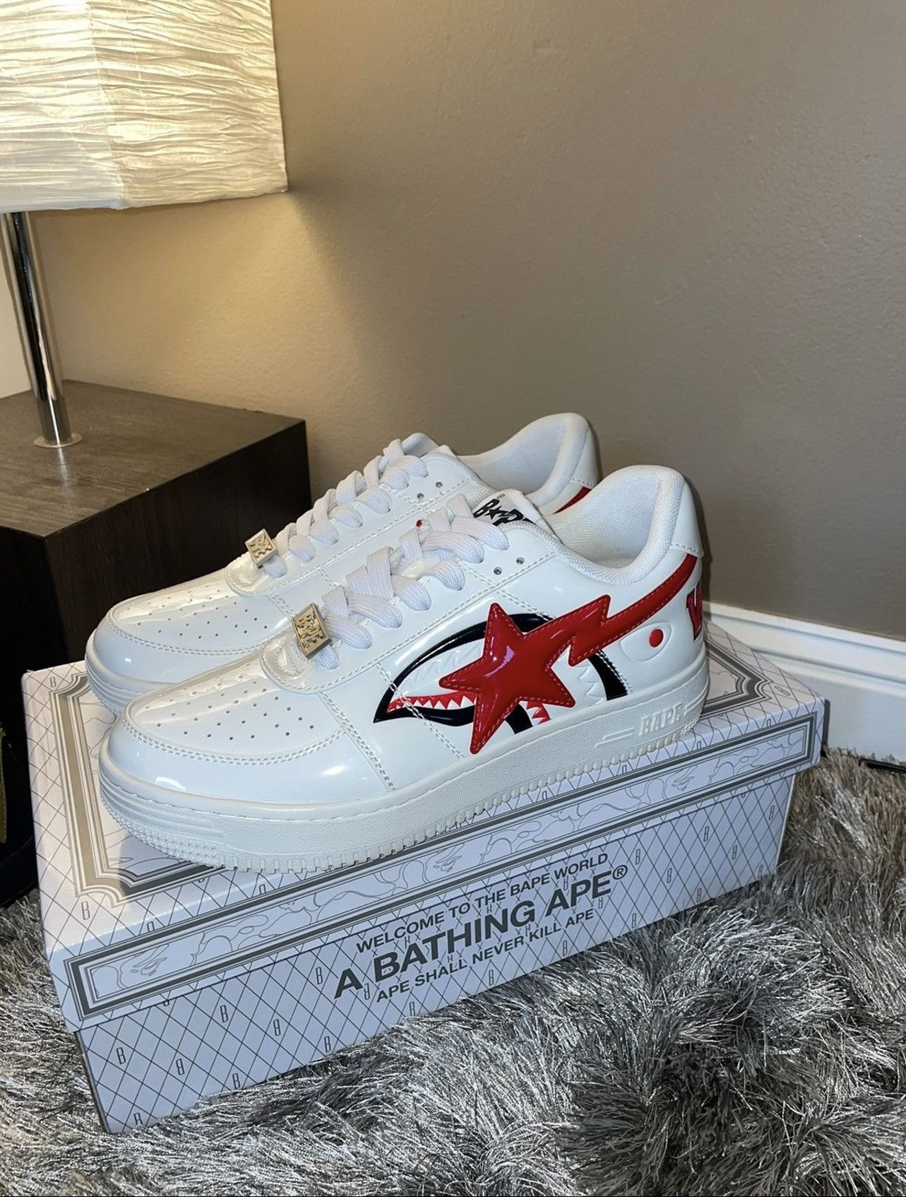 Bape SHARK BAPESTA LOW M2 Size US 9 / EU 42 - 2 Thumbnail