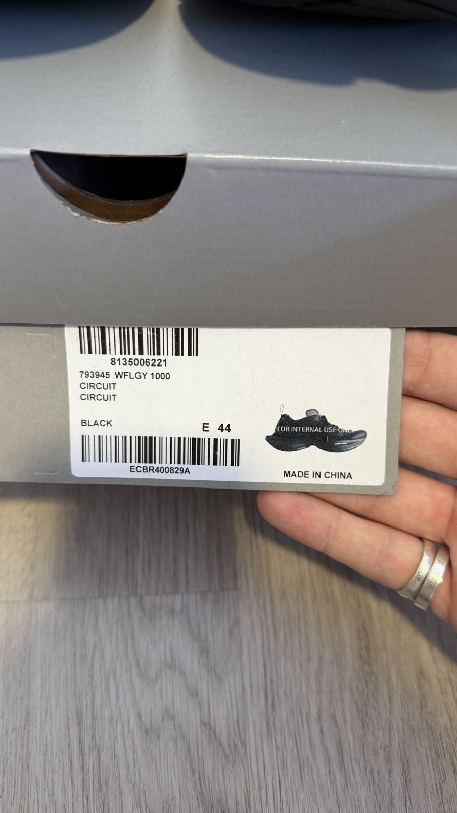 Balenciaga Balenciaga Circuit sneaker black Size US 11 / EU 44 - 9 Thumbnail