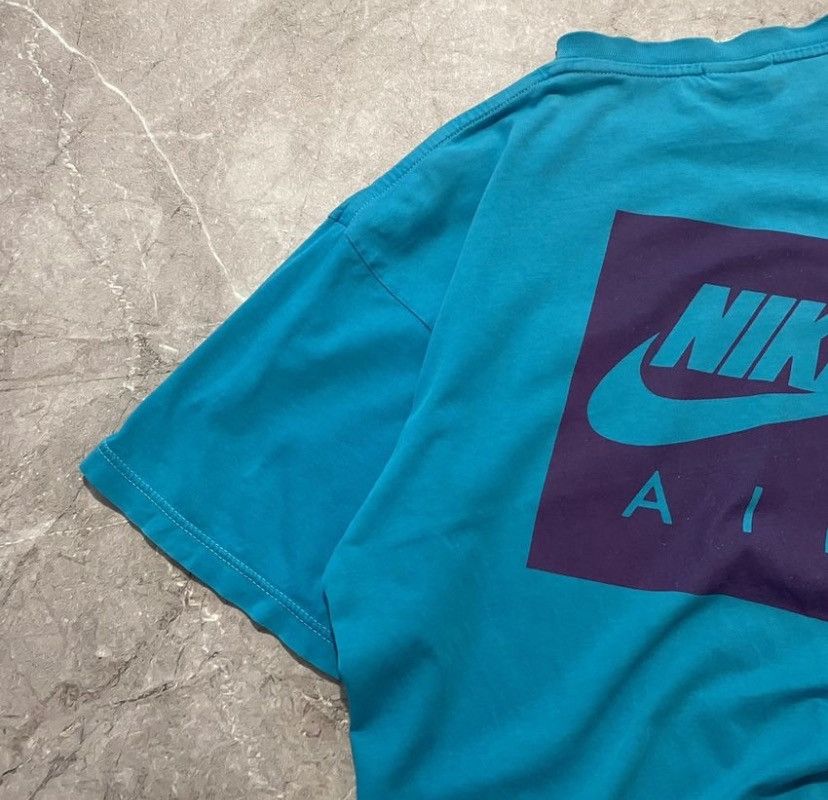 Nike VINTAGE NIKE AIR BIG LOGO TEE USA 90s Size US M / EU 48-50 / 2 - 2 Thumbnail