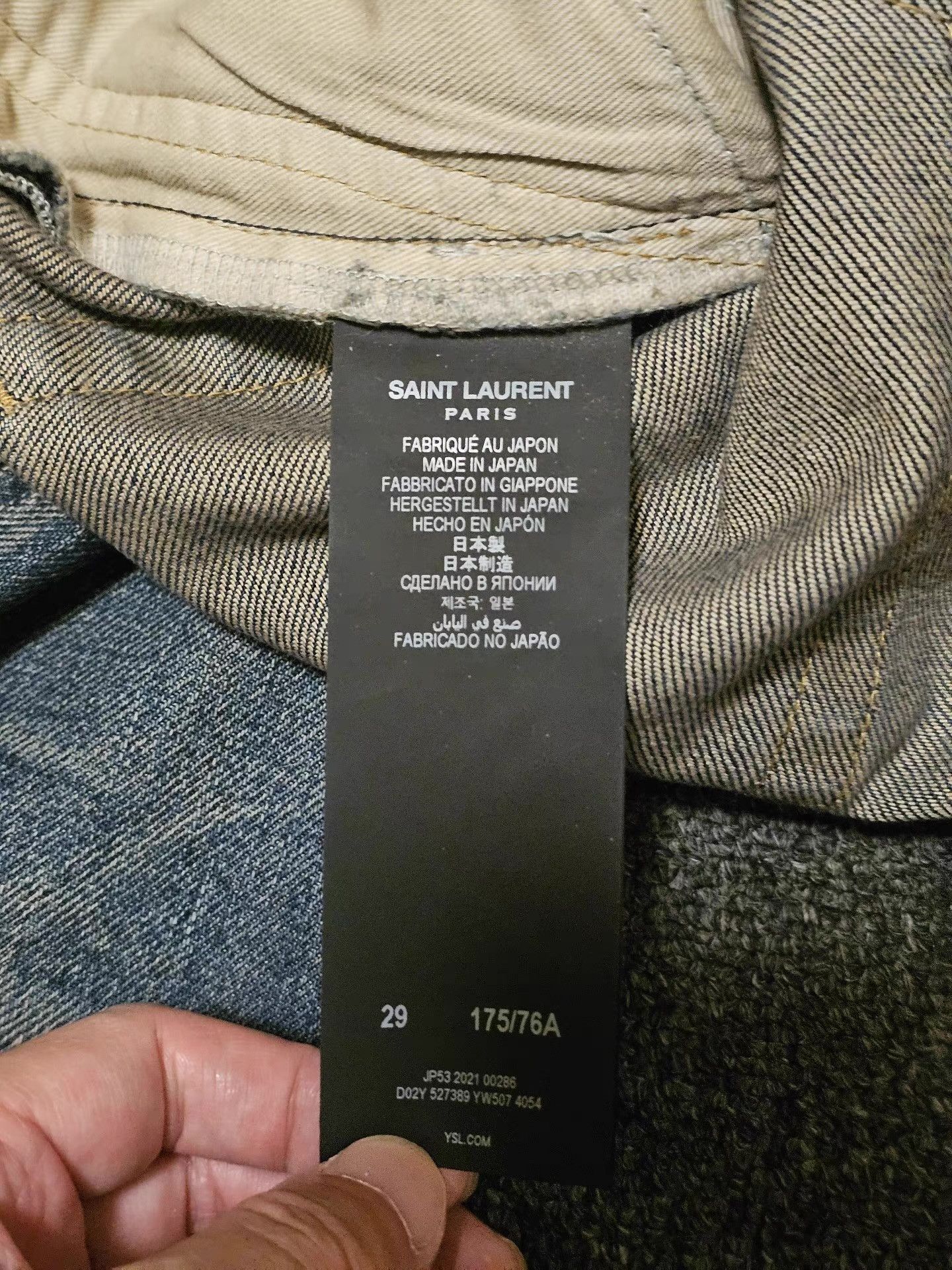 Saint Laurent Paris Saint Laurent SLP jeans Size US 32 / EU 48 - 6 Thumbnail