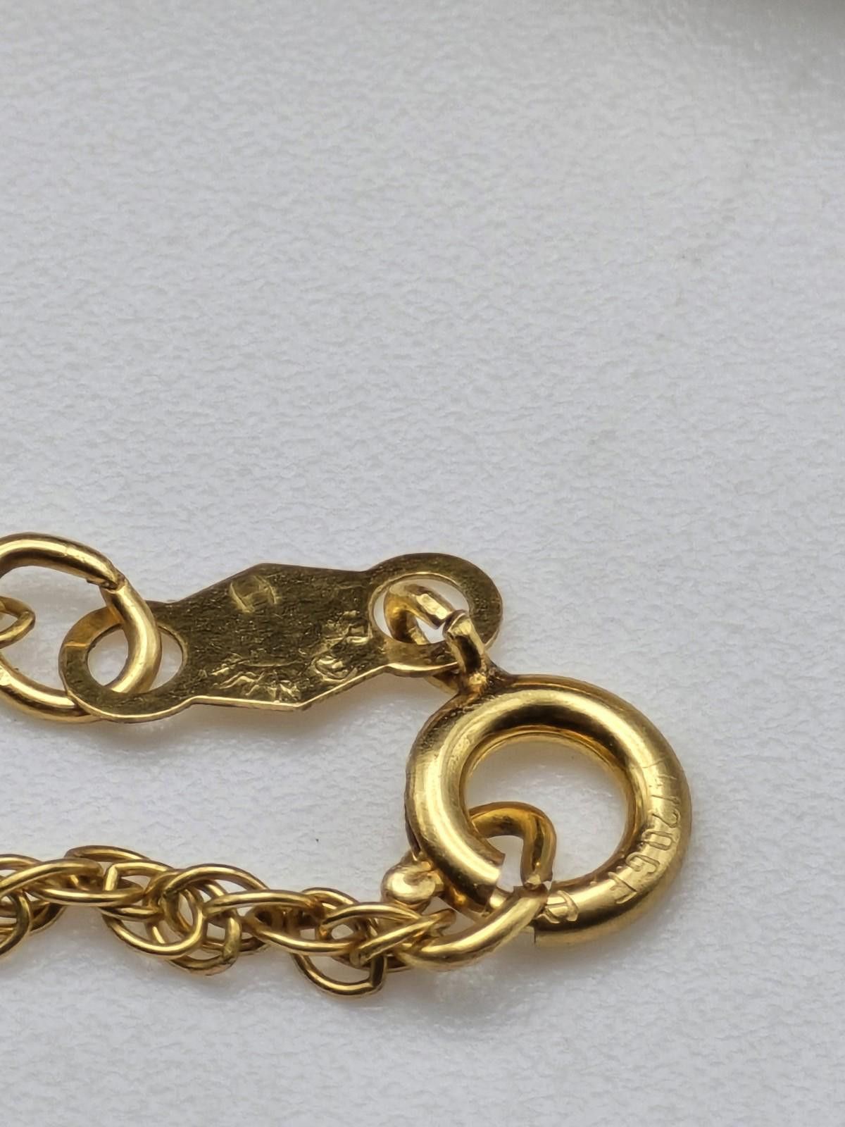 The Unbranded Brand 1986 Goebel Olszewski Sterling on 14k GF Chain Valentine Size ONE SIZE - 5 Thumbnail