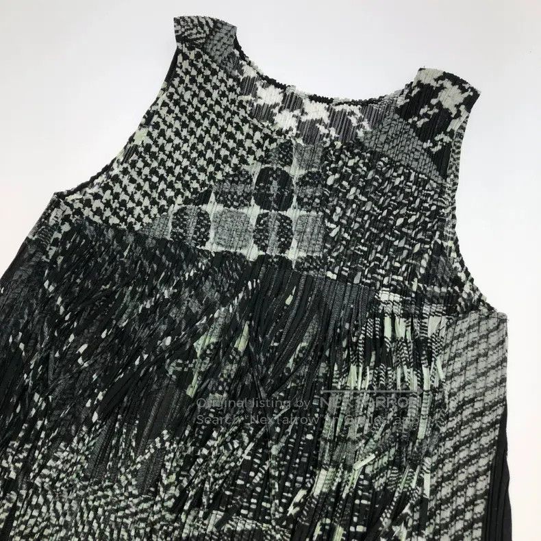Issey Miyake Issey Miyake Green Dress Size M / US 6-8 / IT 42-44 - 3 Thumbnail