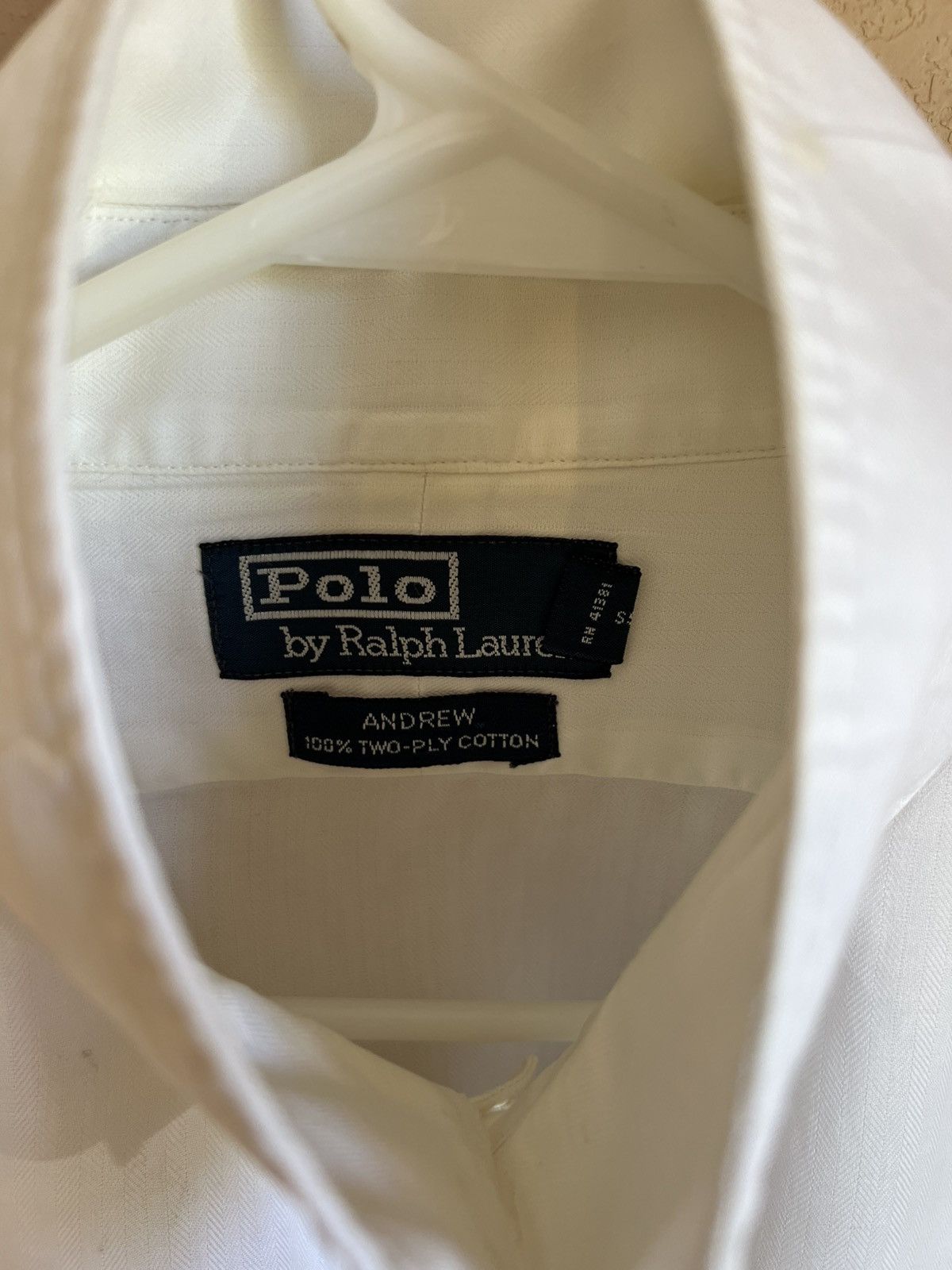 Polo Ralph Lauren Polo Ralph Lauren White Long Sleeve Button Up Size US XL / EU 56 / 4 - 3 Thumbnail