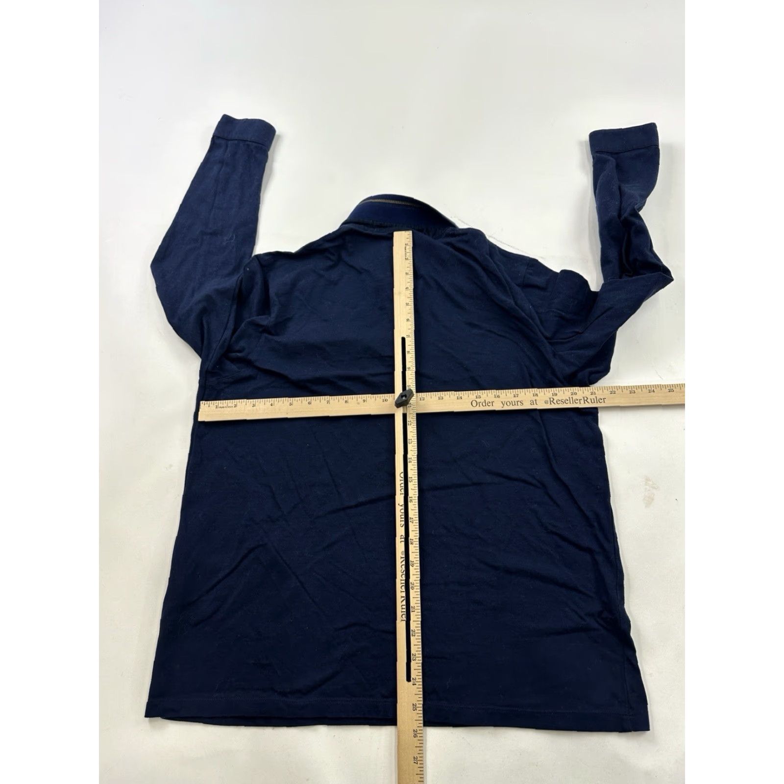Ted Baker TED BAKER Polo Shirt Mens 2XL Slim Fit Long Sleeve Blue London Shirt Size US S / EU 44-46 / 1 - 7 Thumbnail