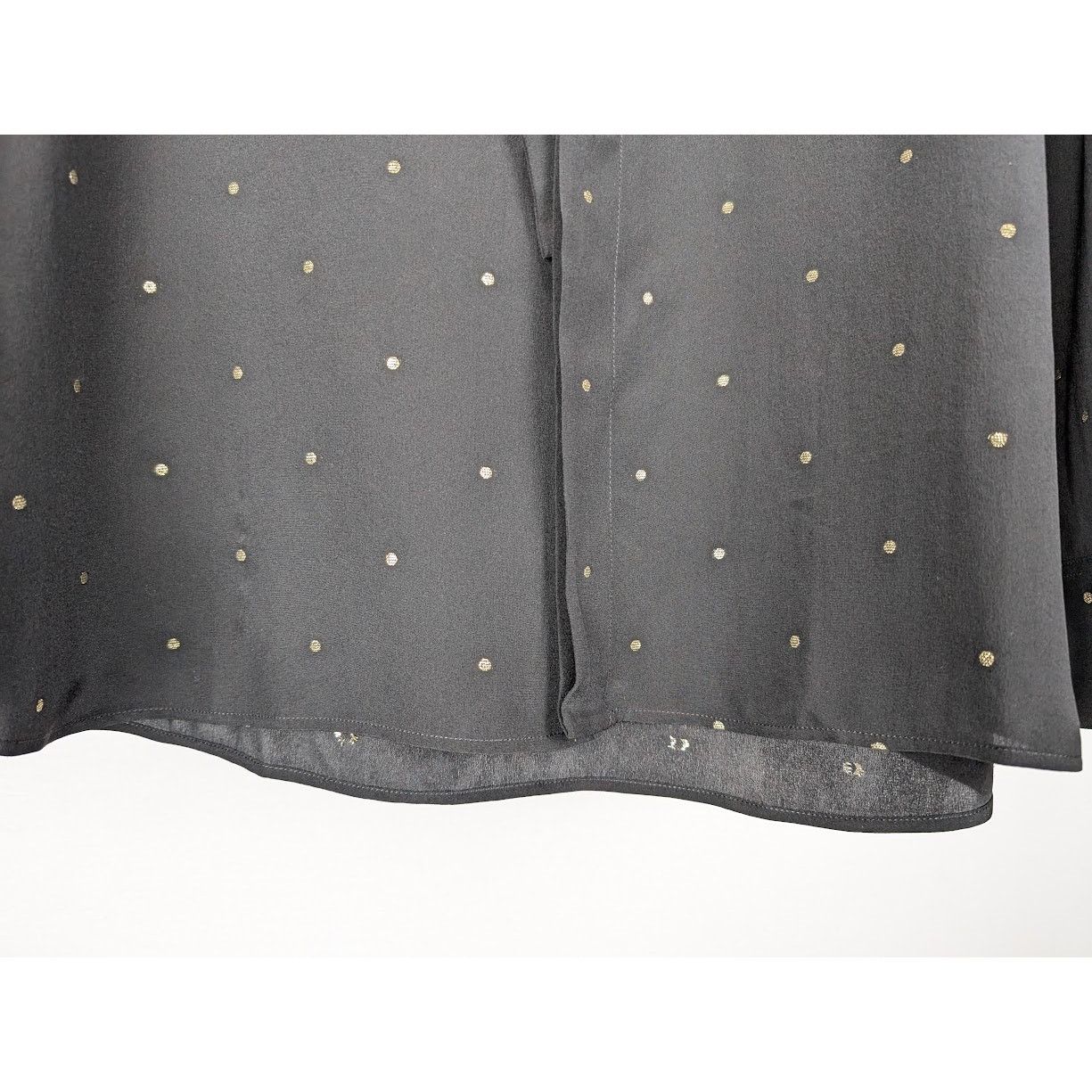 Saint Laurent Paris o1rshd1 Collar Classic Shirt in Black/Gold Size US XL / EU 56 / 4 - 6 Thumbnail