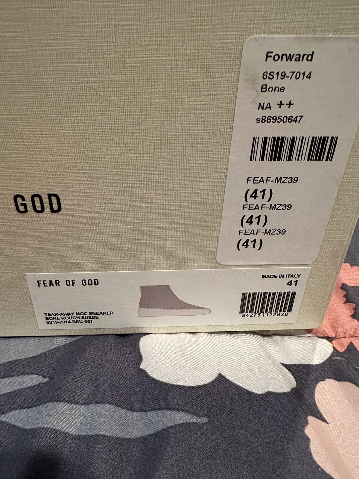 Fear of God Fear of God tear-away MOC Sneaker Size US 8.5 / EU 41-42 - 4 Thumbnail