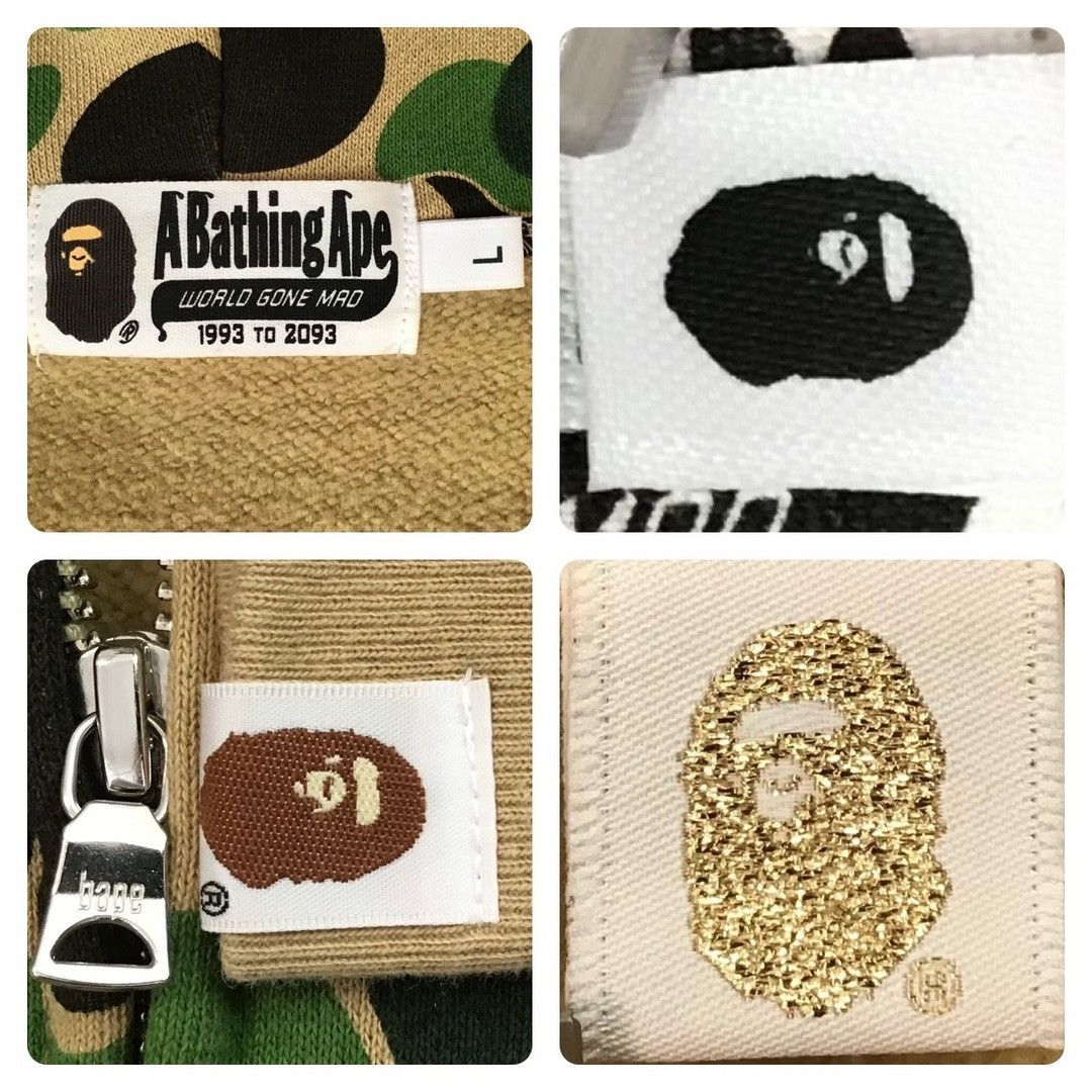 Bape × Medicom Toy BAPE × medicom toy BE@R full zip hoodie ABC camo green APE Size US L / EU 52-54 / 3 - 6 Thumbnail