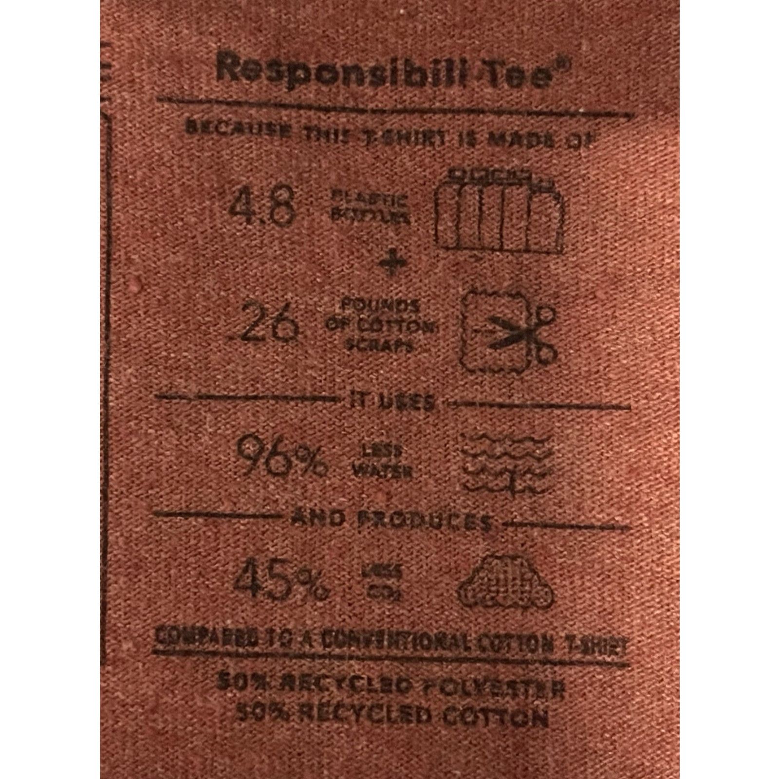 Patagonia Patagonia T-Shirt Long Sleeve Red 2XL Men's Big Back Logo Shirt Size US XXL / EU 58 / 5 - 7 Thumbnail