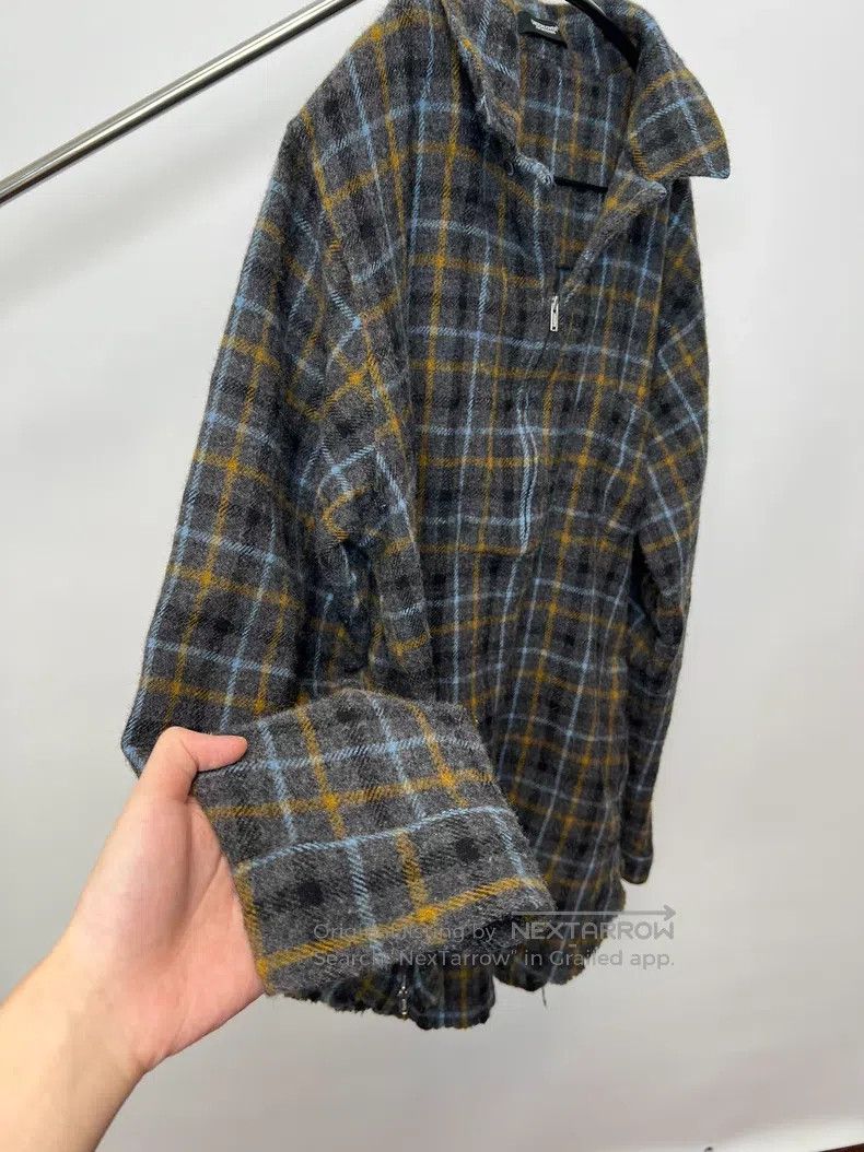 Undercover Undercover Wool blend oversized colorful check half-zip ja Size US L / EU 52-54 / 3 - 4 Thumbnail