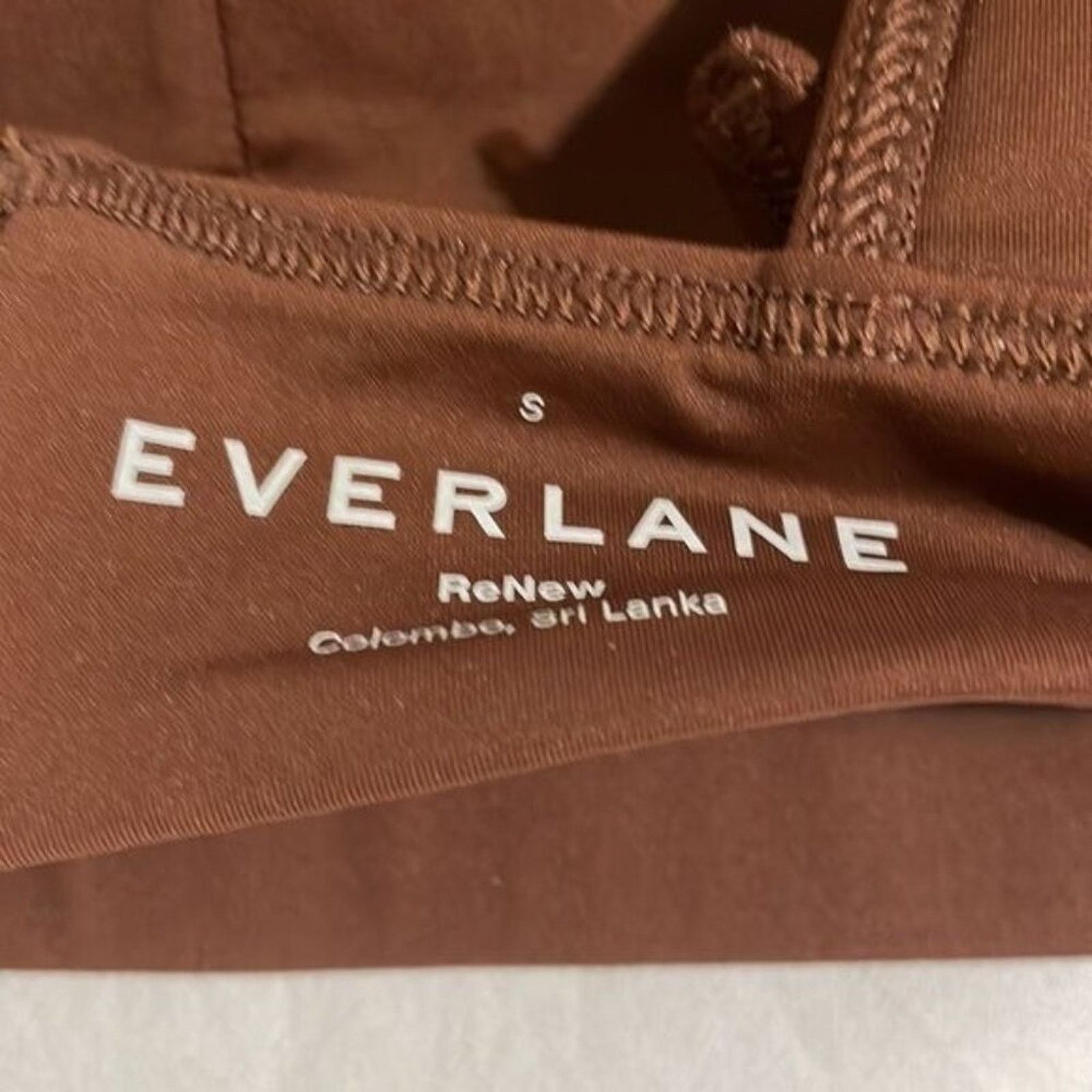 Everlane Everlane The Triangle Bikini Top Brown Small Size ONE SIZE - 3 Thumbnail