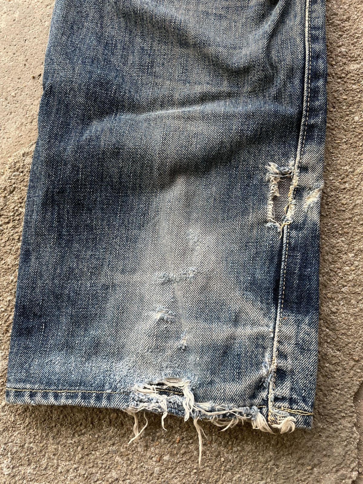 Japanese Brand Pherrows selvage WWII Jeans Size US 30 / EU 46 - 11 Thumbnail