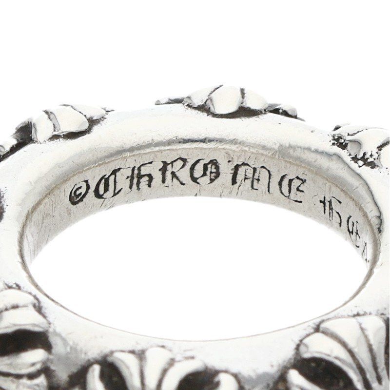 Chrome Hearts Chrome Hearts Cross Band Silver Ring Size ONE SIZE - 3 Thumbnail