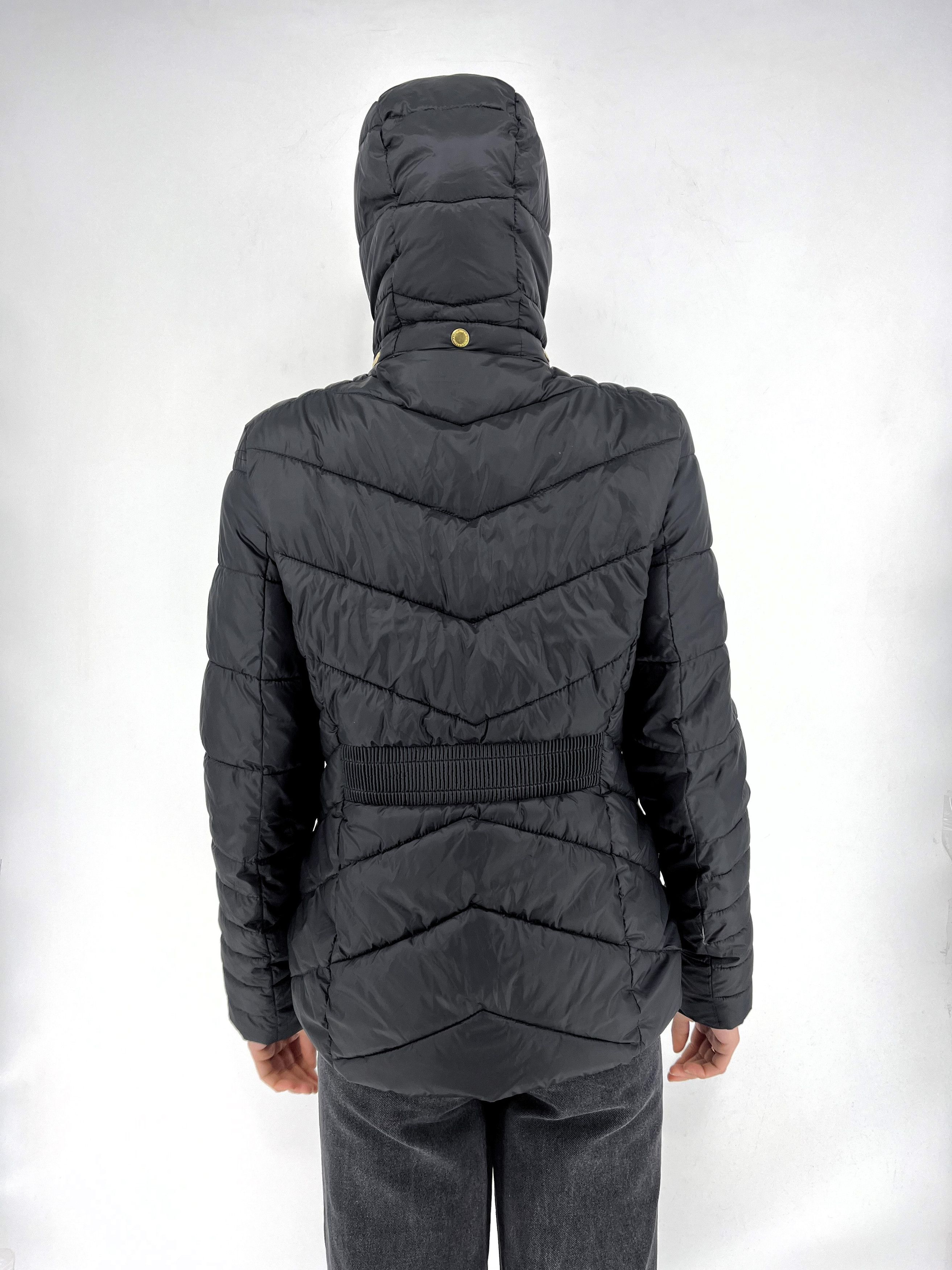 Barbour Barbour International Women's Turbo Quilt Jacket - Black Size M / US 6-8 / IT 42-44 - 7 Thumbnail