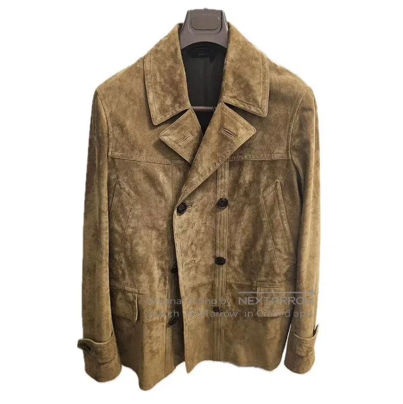 Tom Ford Tom Ford Suede Short Coat Size US M / EU 48-50 / 2 - 1 Thumbnail