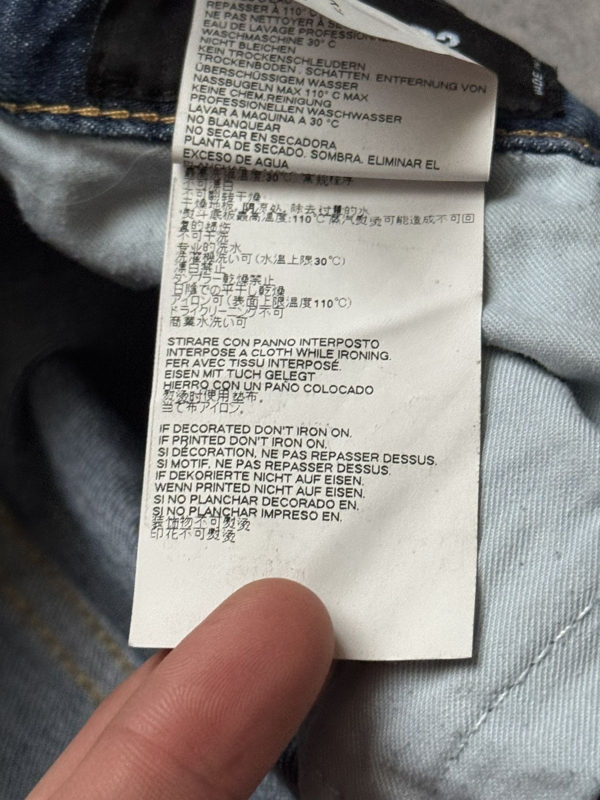 Dsquared2 Dsquared2 46 regural clement denim pant jean trouser chino Size 26" / US 2 / IT 38 - 17 Thumbnail