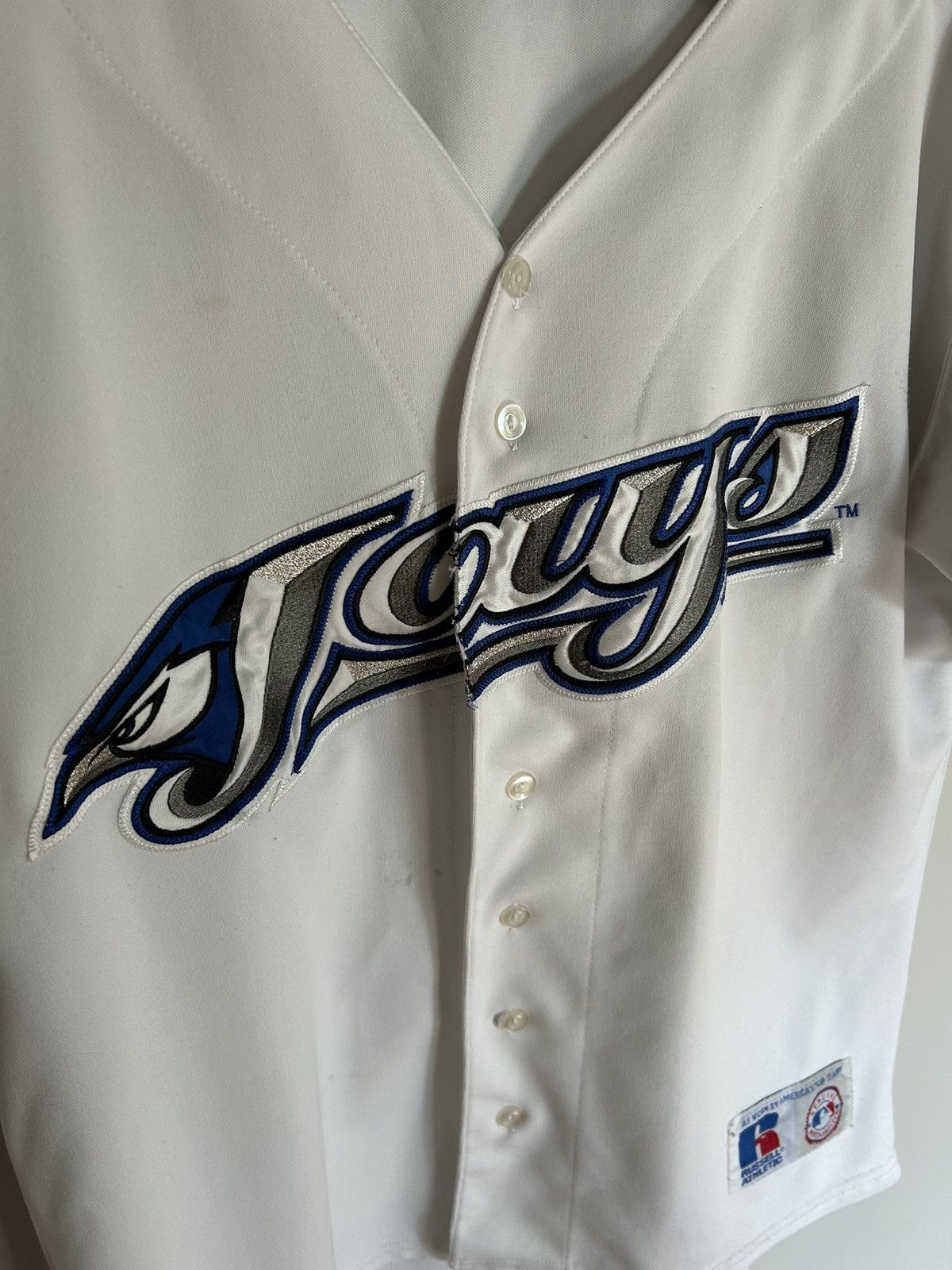 MLB × Russell Athletic × Vintage Vintage 2000’s Russell Athletic Toronto Blue Jays Jersey Size US M / EU 48-50 / 2 - 2 Thumbnail