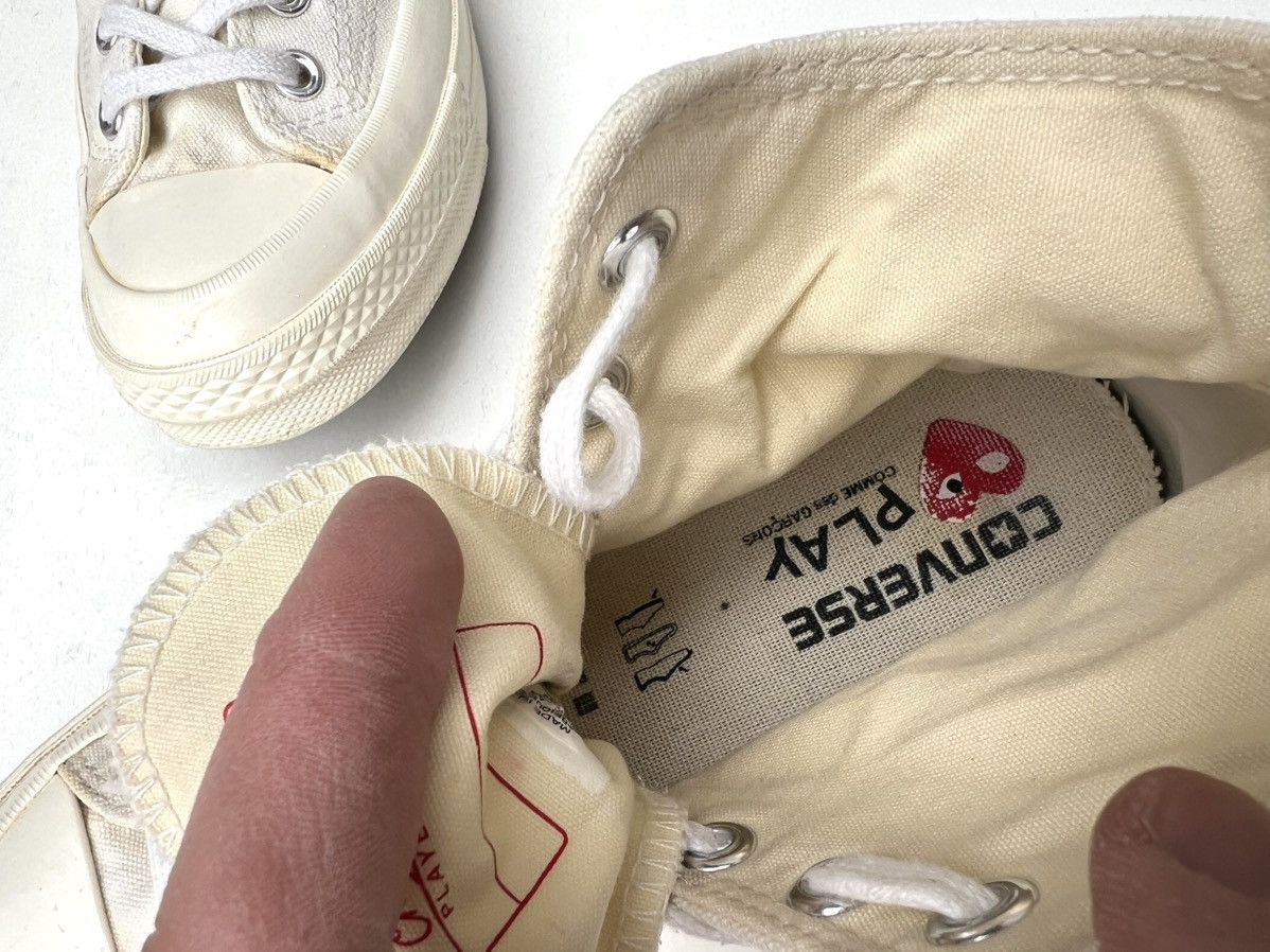 Comme des Garcons PLAY × Converse Converse Comme des Garcons Play shoes Size US 7 / EU 40 - 12 Thumbnail