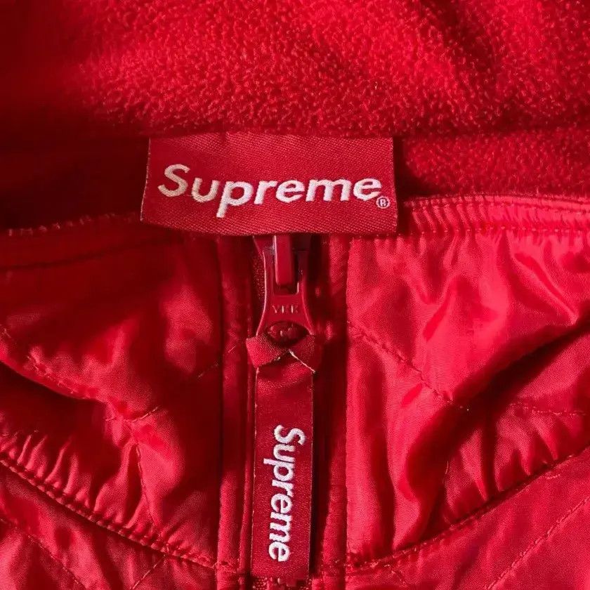 Supreme Supreme Arc Logo Quilted Half Zip SS17 Size US M / EU 48-50 / 2 - 3 Thumbnail