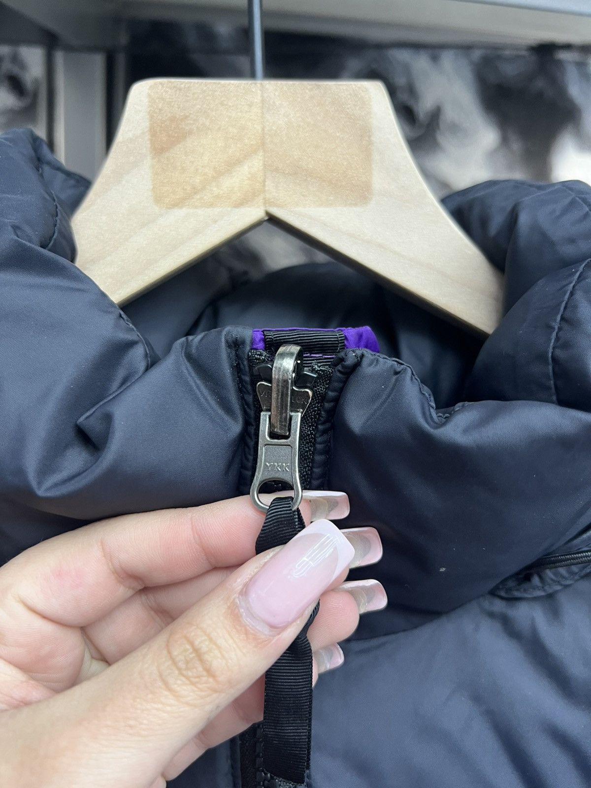 The North Face The North Face Purple Bomber Jacket Size US M / EU 48-50 / 2 - 5 Thumbnail