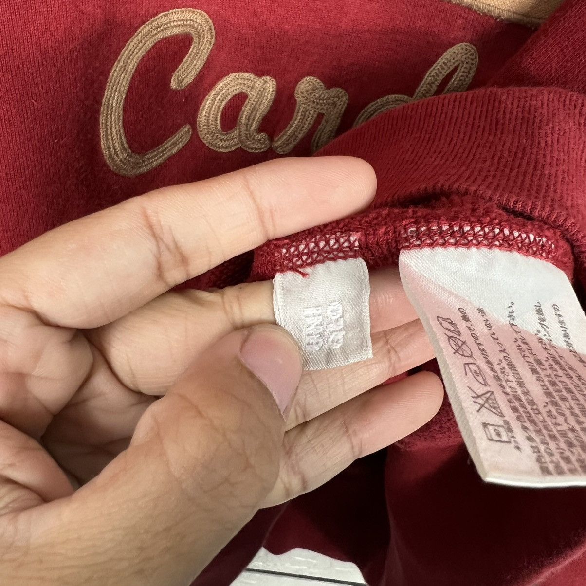 MLB St Louis Cardinals Big Logo Crewneck Sweatshirt #4020-C183 Size US M / EU 48-50 / 2 - 14 Thumbnail