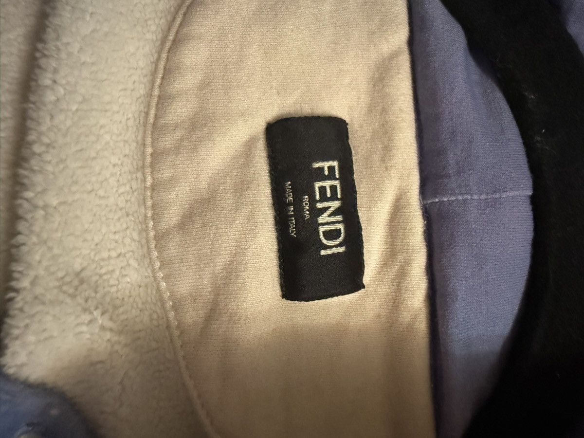 Fendi Fendi x Fila 2019 Mania Stripe Hoodie (Custom) Size XXL Size US XXL / EU 58 / 5 - 9 Thumbnail