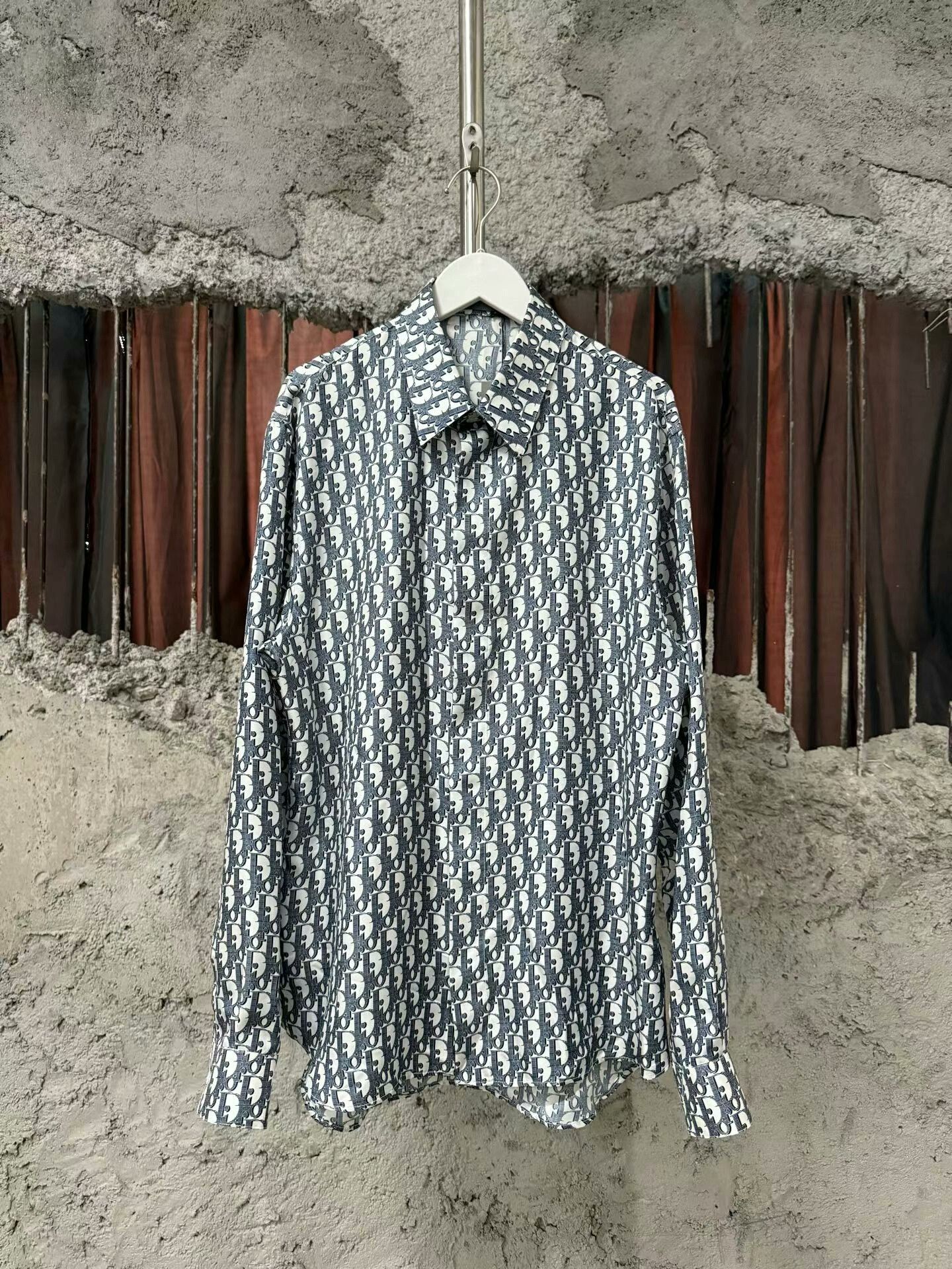 Dior dior silk printed long sleeve shirt Size US M / EU 48-50 / 2 - 1 Thumbnail