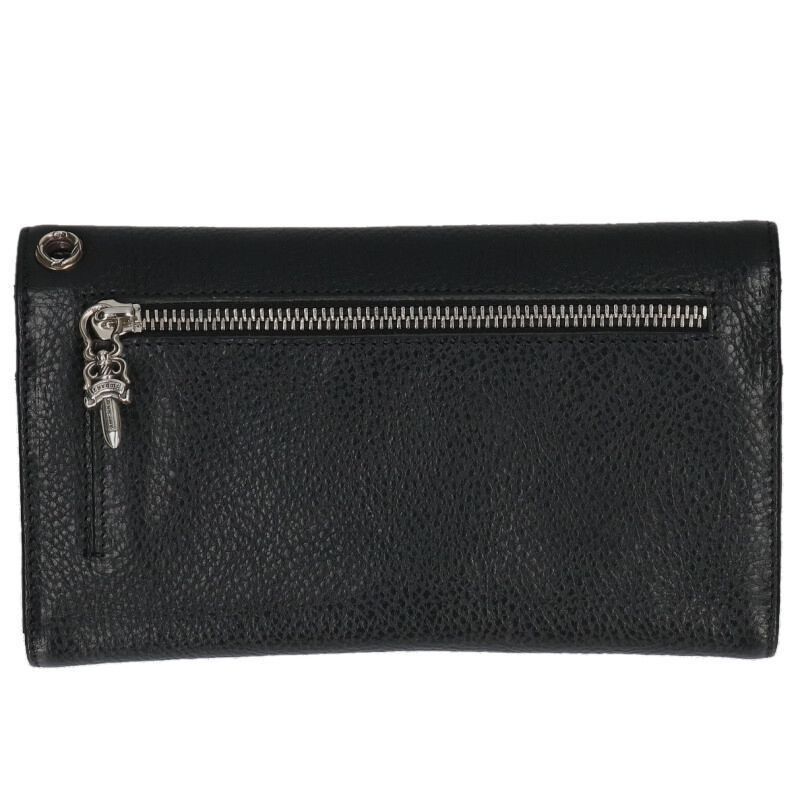 Chrome Hearts Chrome Hearts Wave Cross Ball Leather Wallet Size ONE SIZE - 2 Thumbnail