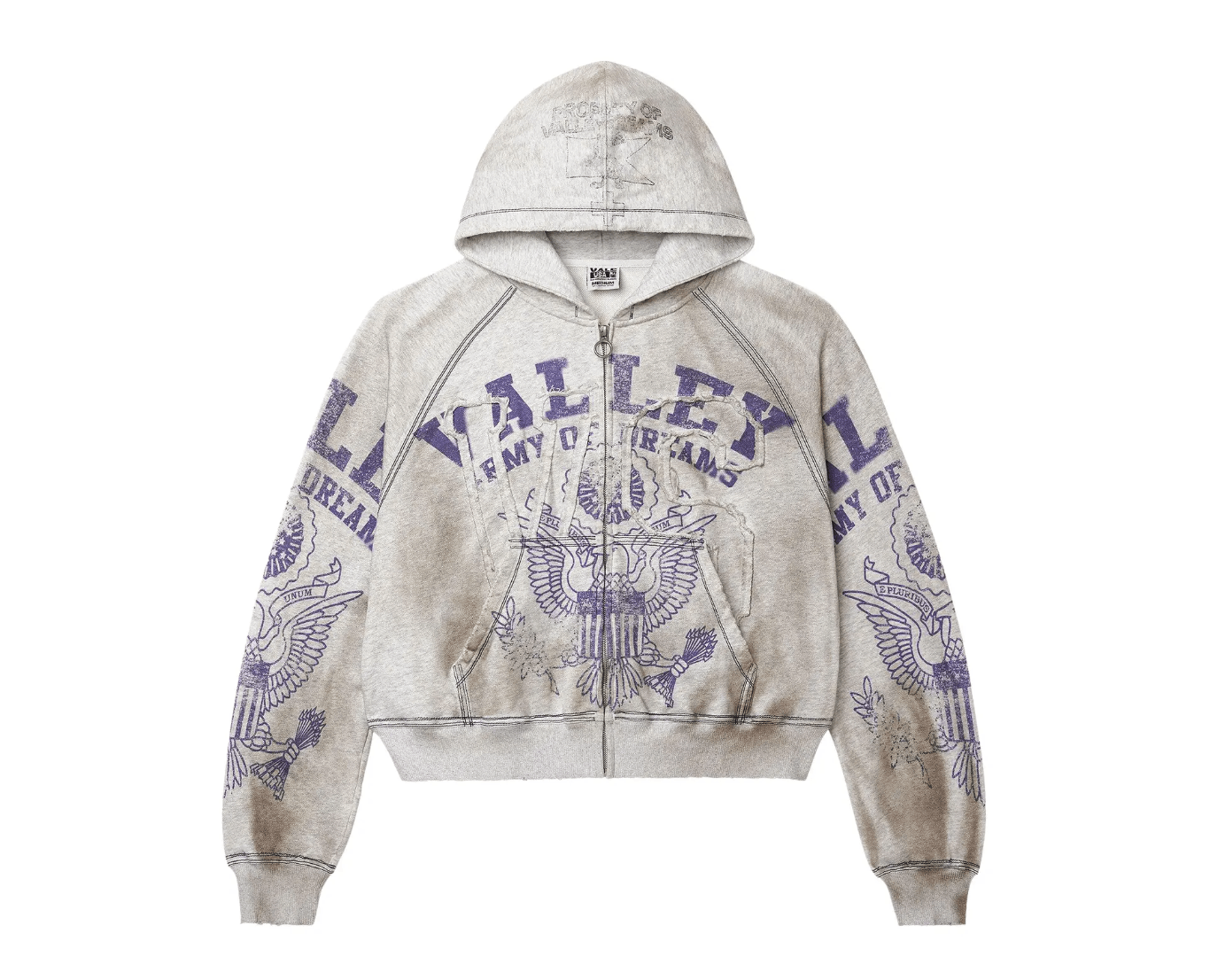 Other Vale Forever Army Zip Up 'Dirty/Grey' Size XL Size US XL / EU 56 / 4 - 1 Thumbnail
