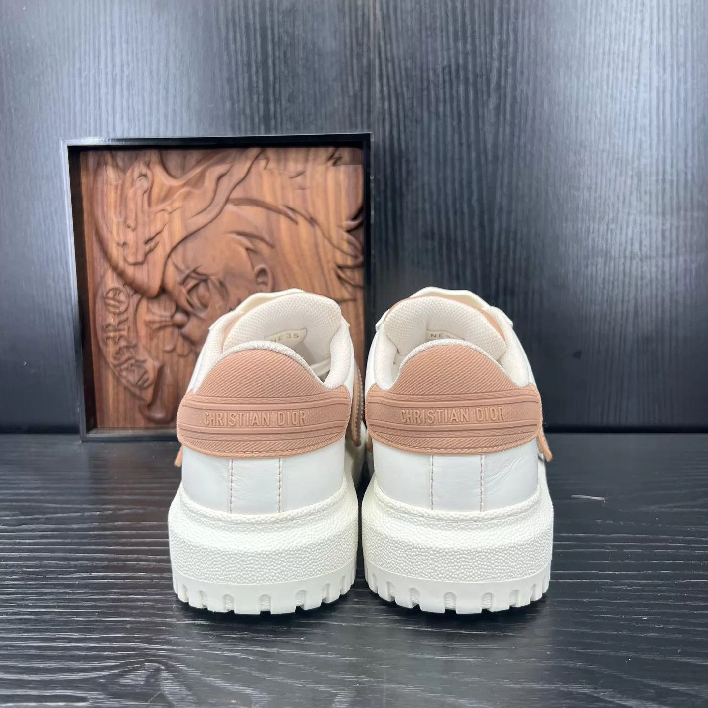 Dior Dior Nude Pink Shell Toe Sneakers Women's 35 Size US 4.5 / IT 34.5 - 3 Thumbnail