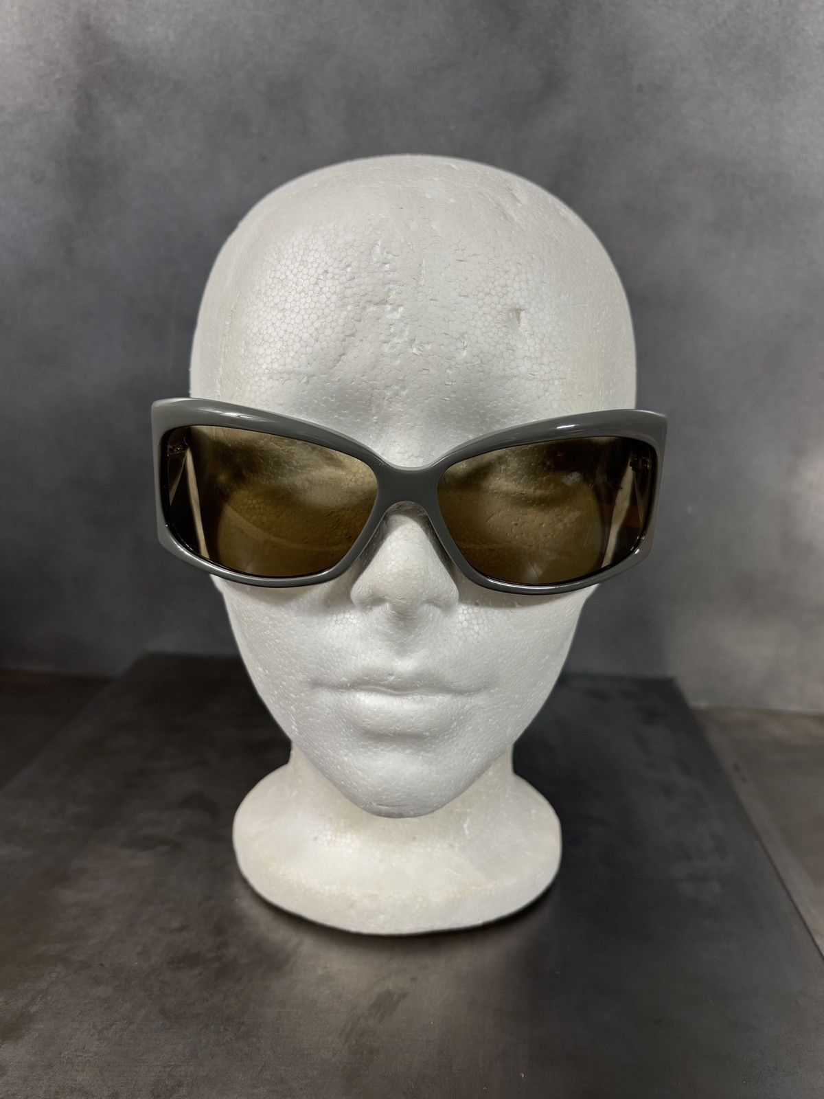 Celine 2000s Celine Sunglasses Triomphe Vintage Sport Wrap Logo Size ONE SIZE - 4 Thumbnail