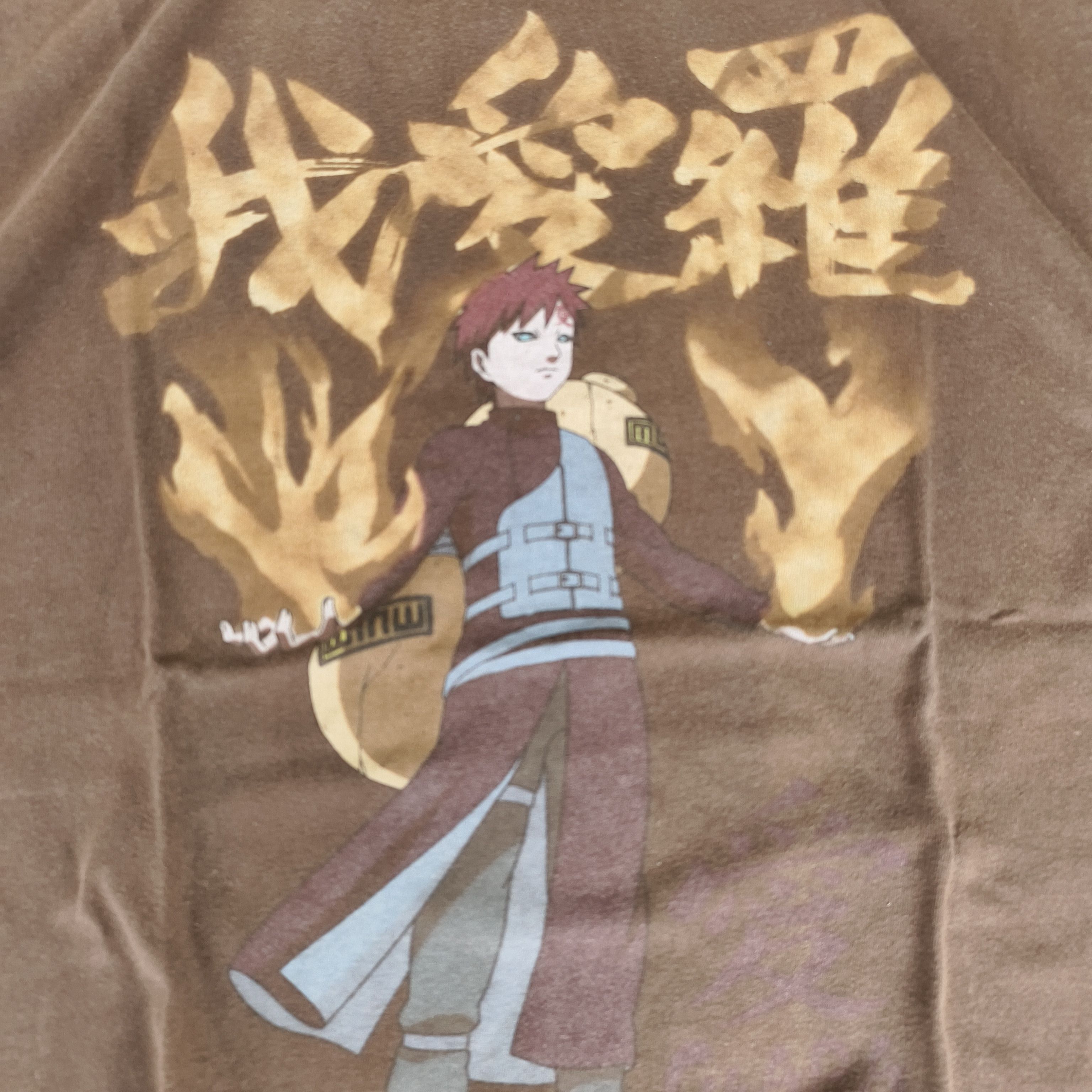 Vintage Vtg Anime Gaara naruto faded Size US M / EU 48-50 / 2 - 3 Thumbnail