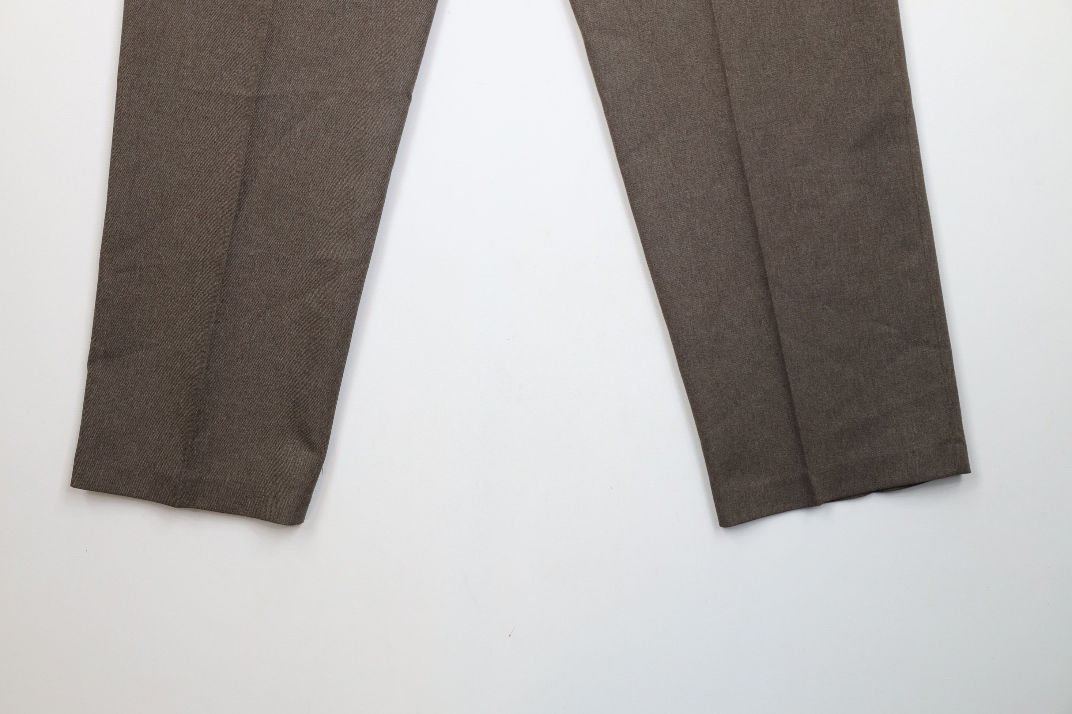 Levi's × Vintage Vintage 90s Levis Knit Flared Wide Leg Chino Pants Brown Size US 36 / EU 52 - 14 Thumbnail
