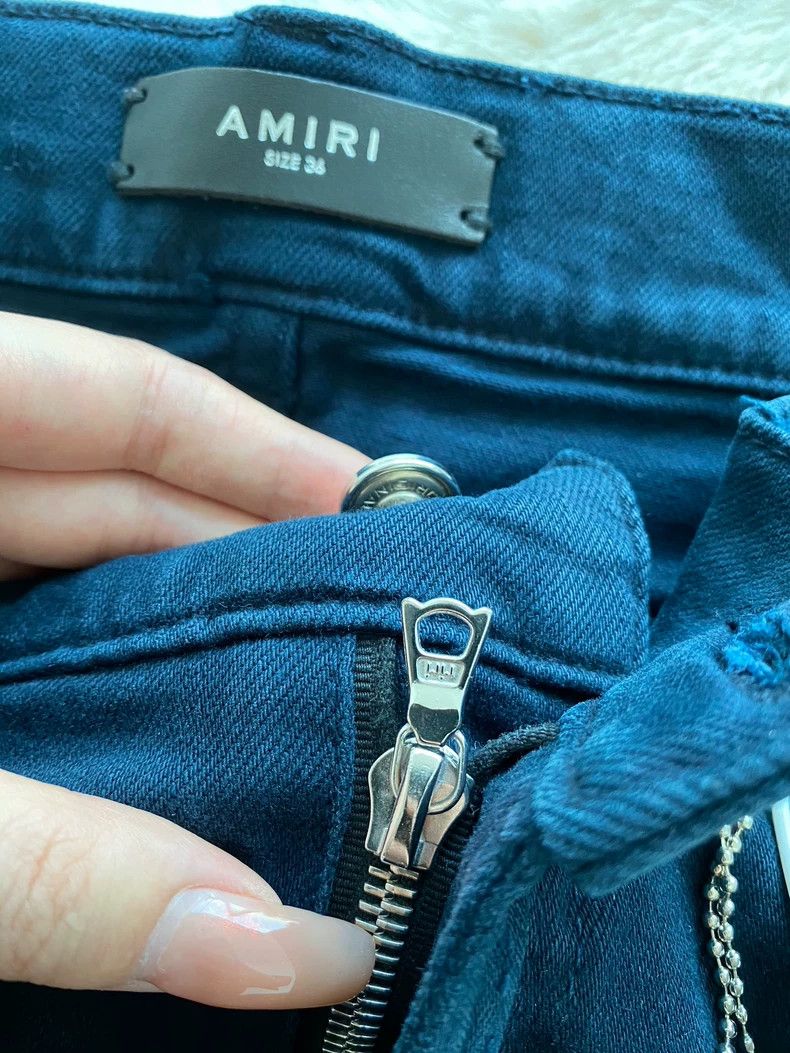 Amiri Amiri Dark Indigo Original OG mx2 Jean Size US 36 / EU 52 - 7 Thumbnail