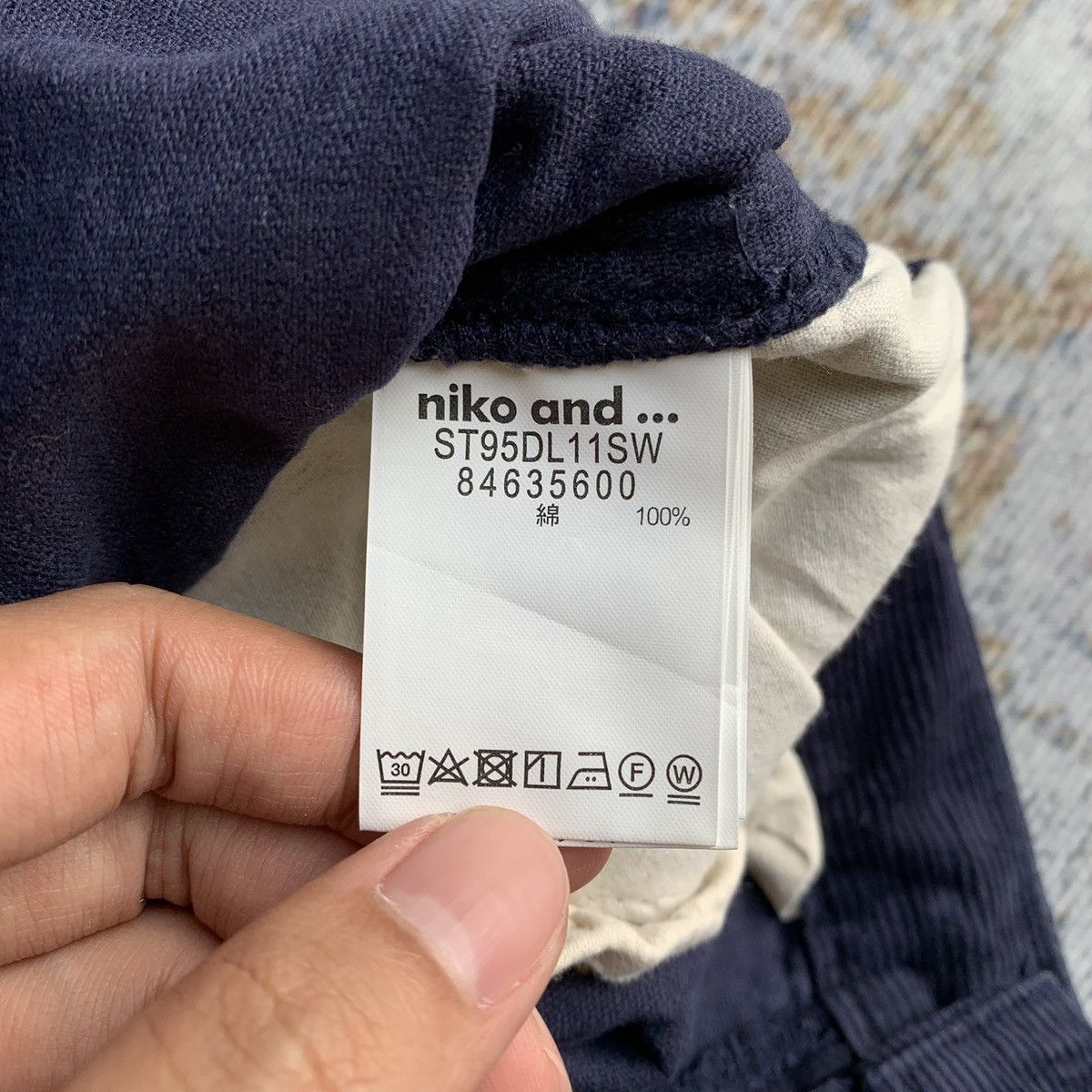 Japanese Brand Japanese Brand Niko And... Baggy Wide Corduroy Pants Size US 34 / EU 50 - 9 Thumbnail