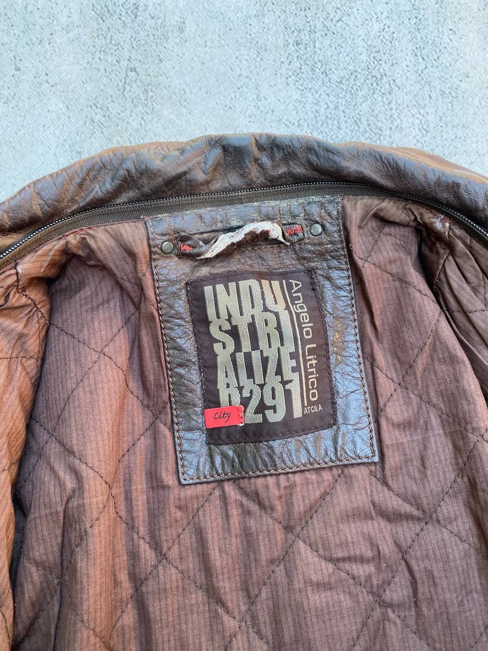 Other Leather Faded Avant Garde brown Rick Owens style Jacket Size US XL / EU 56 / 4 - 15 Thumbnail
