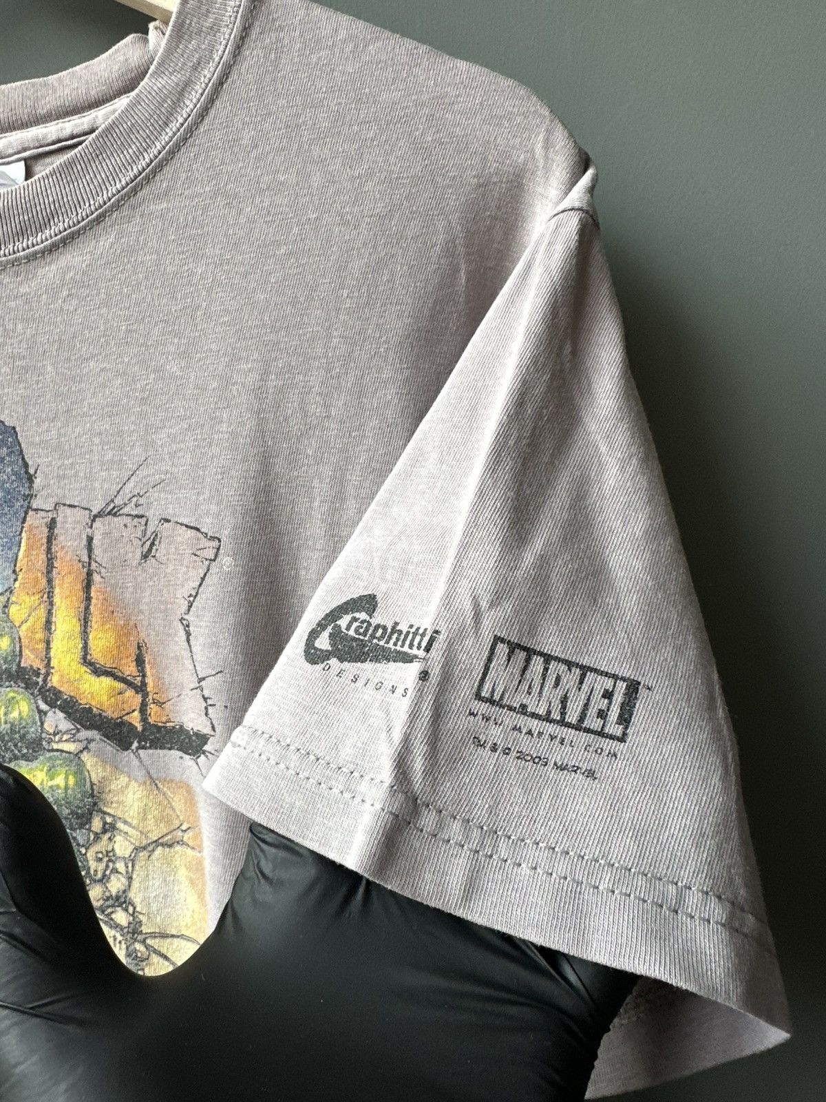 Hanes Vintage 2003 Marvel Comics Hulk Graphic Print Tee Size US M / EU 48-50 / 2 - 4 Thumbnail