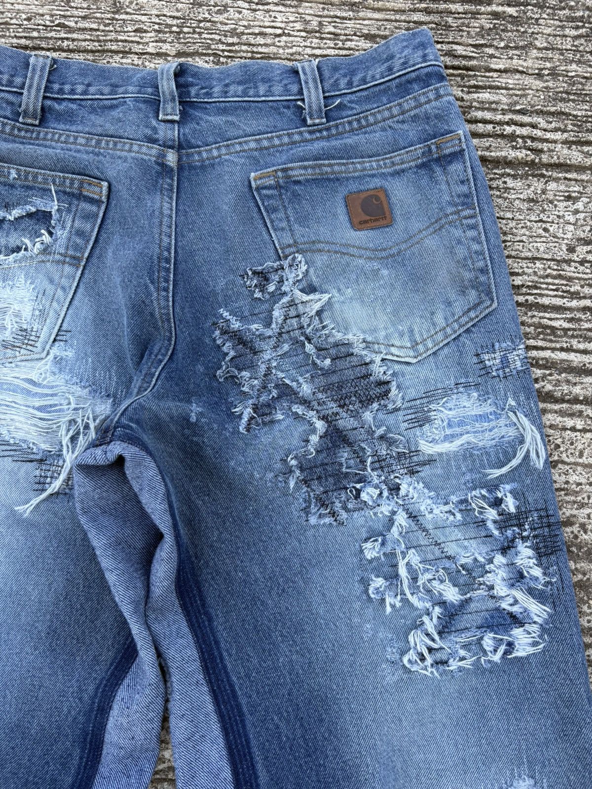 Carhartt Fray Theory Denim 1of1 (size35x31) Size US 35 - 9 Thumbnail