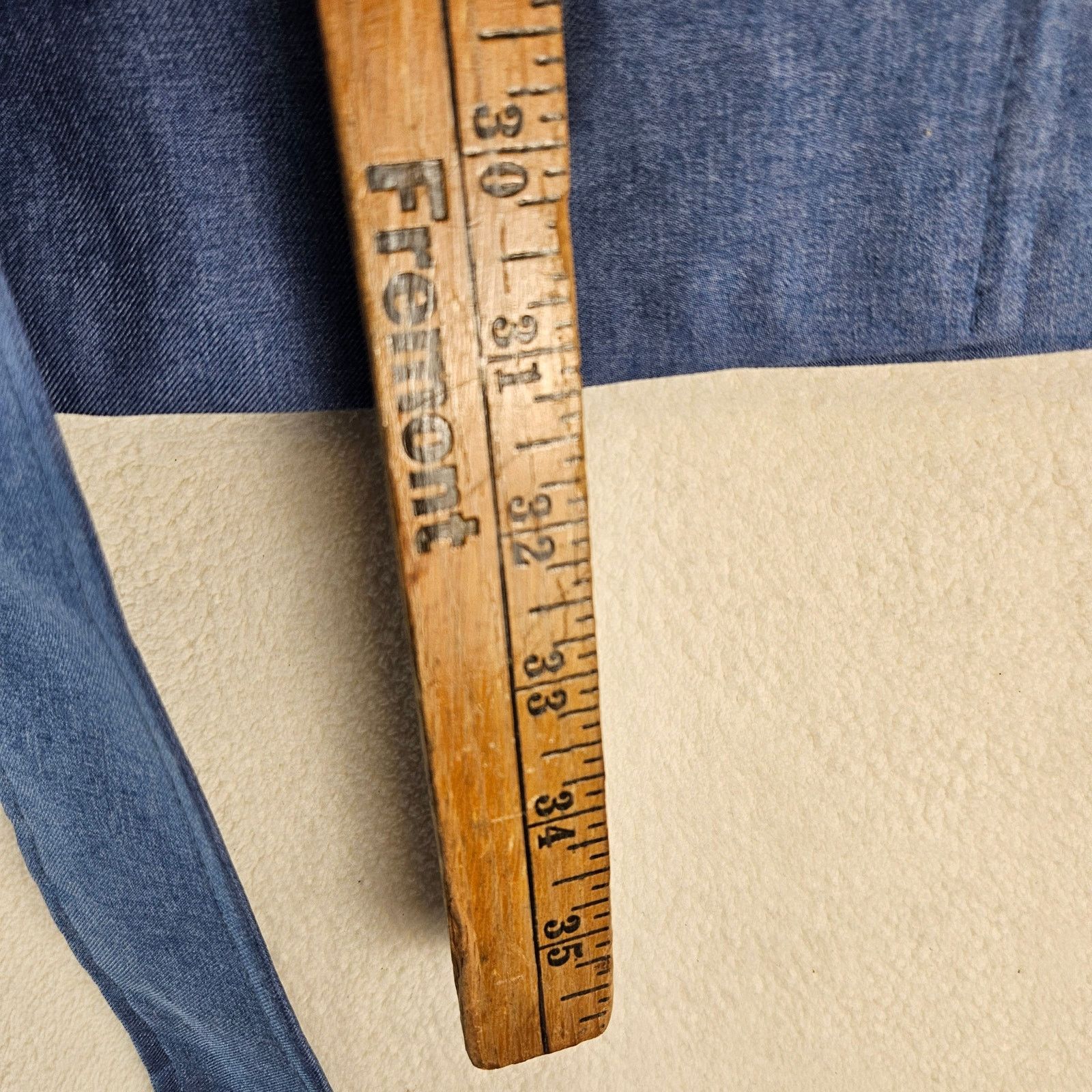 Lauren Ralph Lauren LAUREN RALPH LAUREN WOMEN'S SMALL CHAMBRAY DOUBLE BREASTED Size S / US 4 / IT 40 - 4 Thumbnail