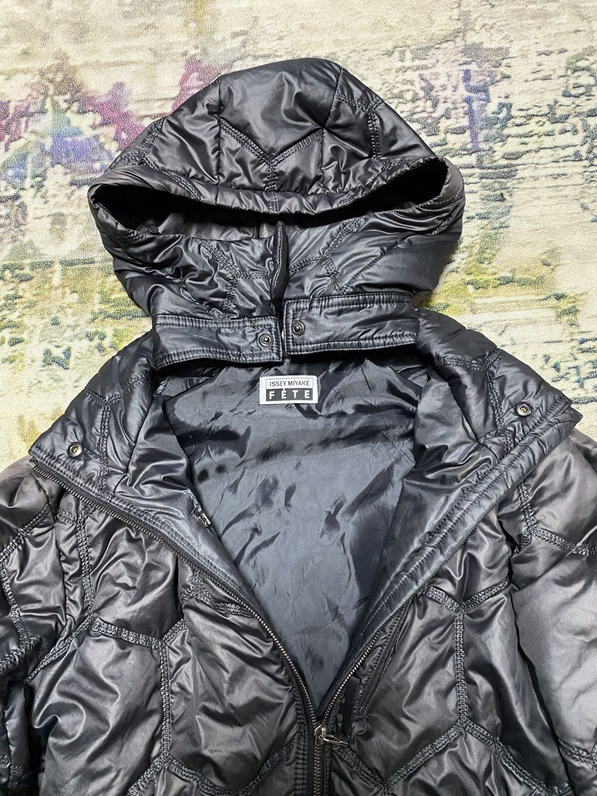 Issey Miyake Issey Miyake Fete Quilted Down Jacket Size M / US 6-8 / IT 42-44 - 9 Thumbnail