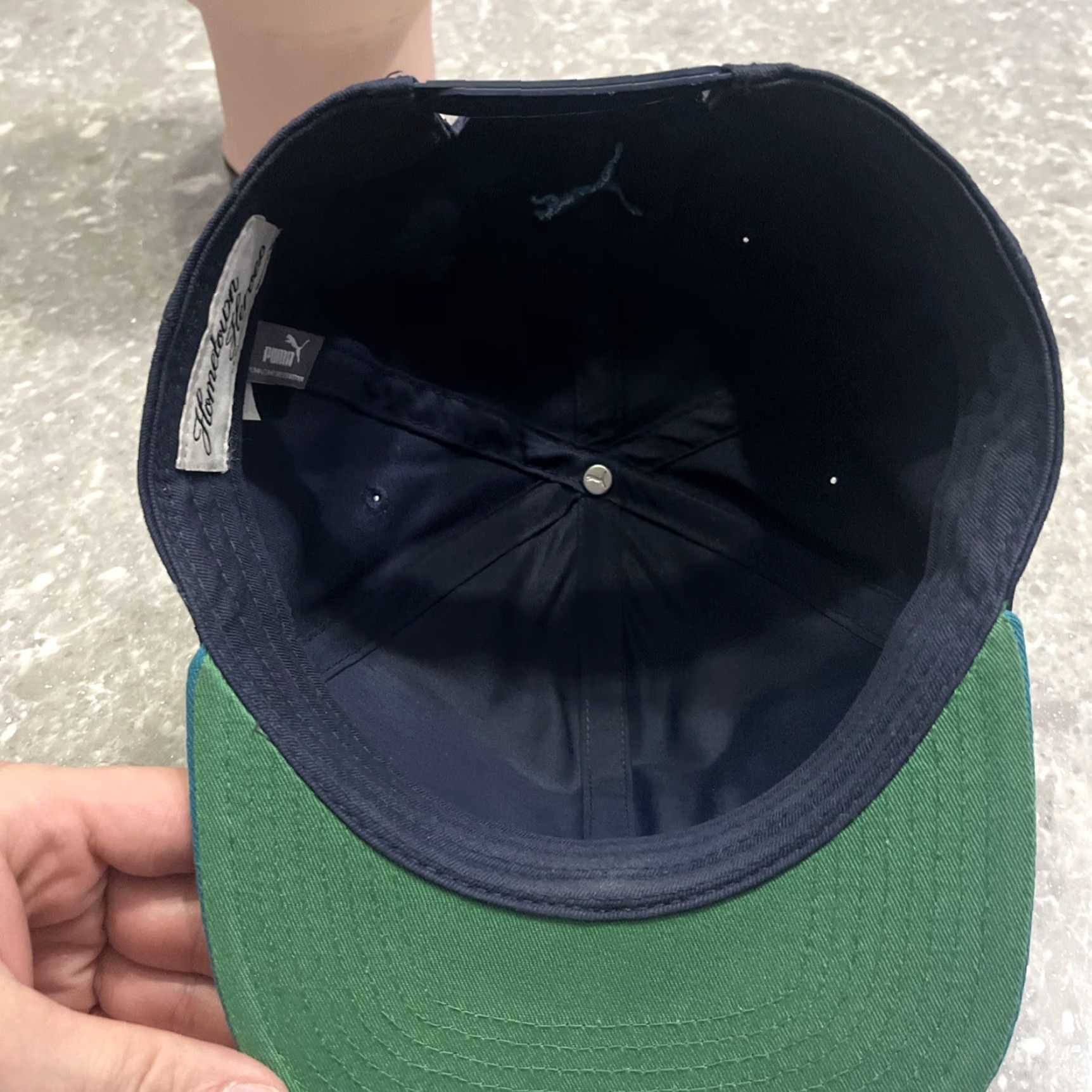 Puma PUMA Cap Men Blue Hometown Heroes Respect The Crown Herzo Cats Ltd. Edtion Adjustable Cap Size One Size Size ONE SIZE - 7 Thumbnail