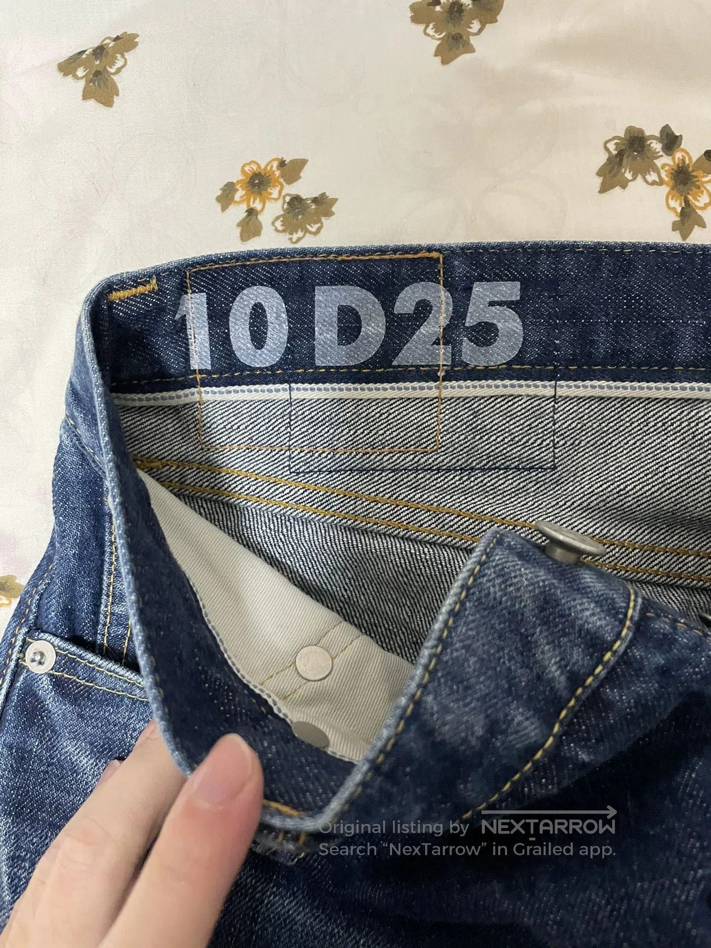 Visvim Visvim d25 Blue Denim Jeans. Size US 34 / EU 50 - 6 Thumbnail