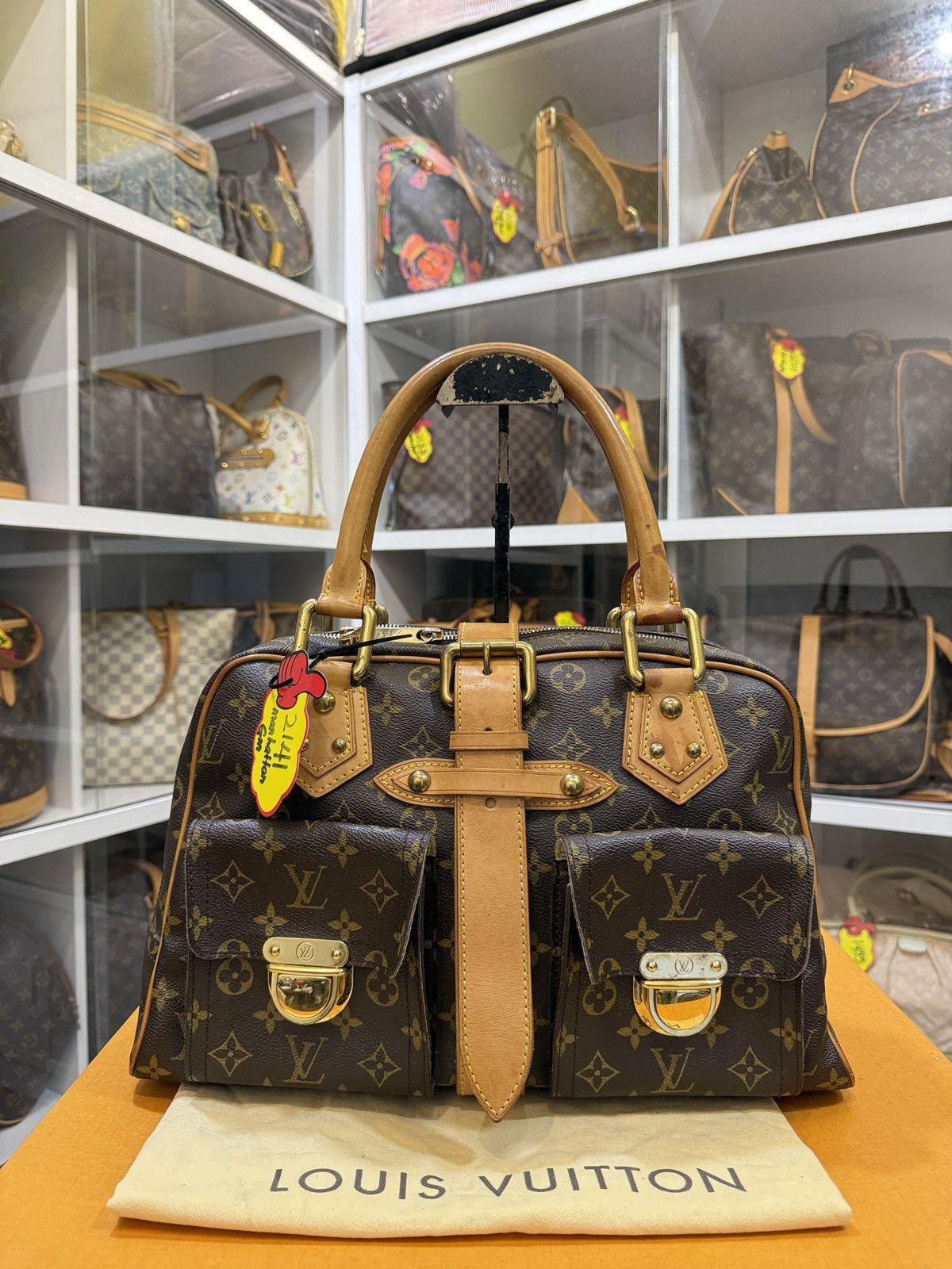 Louis Vuitton LOUIS VUITTON MANHATTAN GM - 2141 Size ONE SIZE - 2 Thumbnail