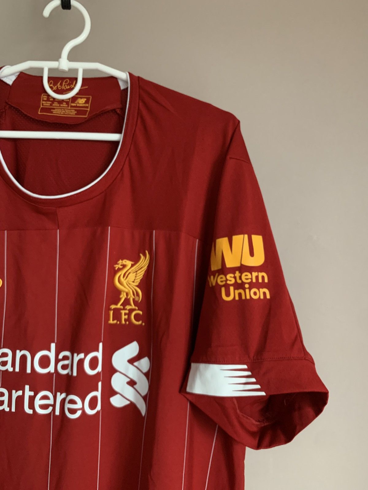 New Balance Liverpool 19/20 Home Football Shirt New Balance Soccer XXL Size US XXL / EU 58 / 5 - 4 Thumbnail