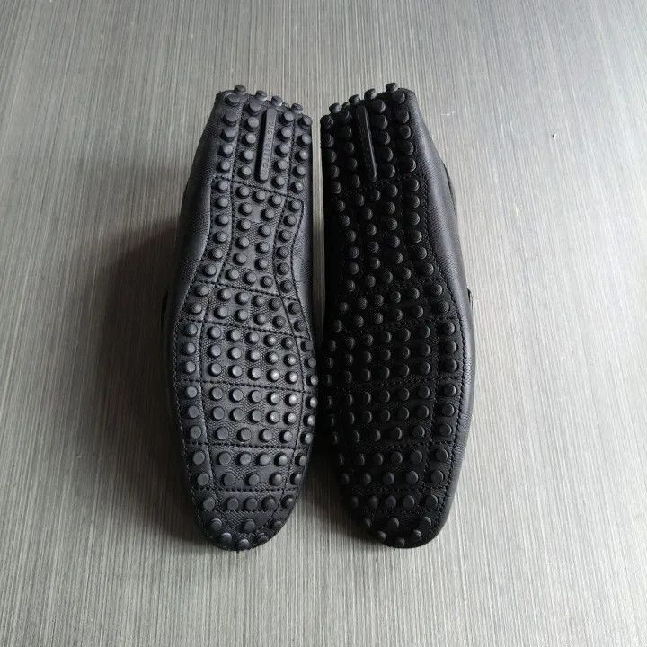 Louis Vuitton Louis Vuitton Black Moccasin Loafers -2508 Size US 8 / EU 41 - 4 Thumbnail