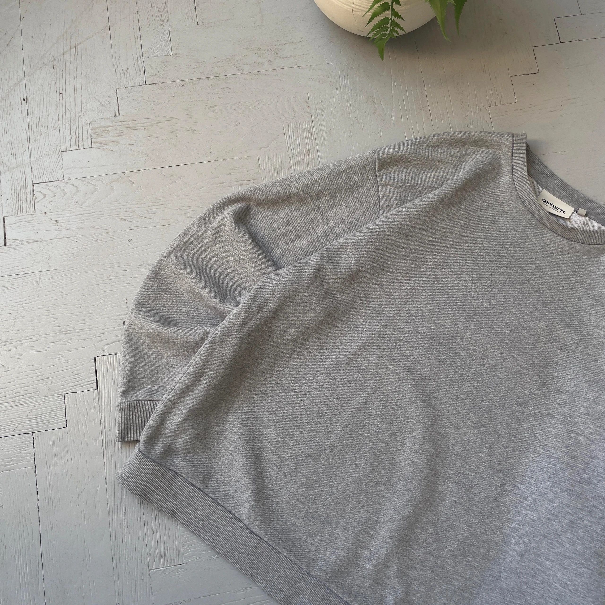 Carhartt × Carhartt Wip × Vintage Women's Carhartt WIP Chase Sweatshirt Size L / US 10 / IT 46 - 3 Thumbnail