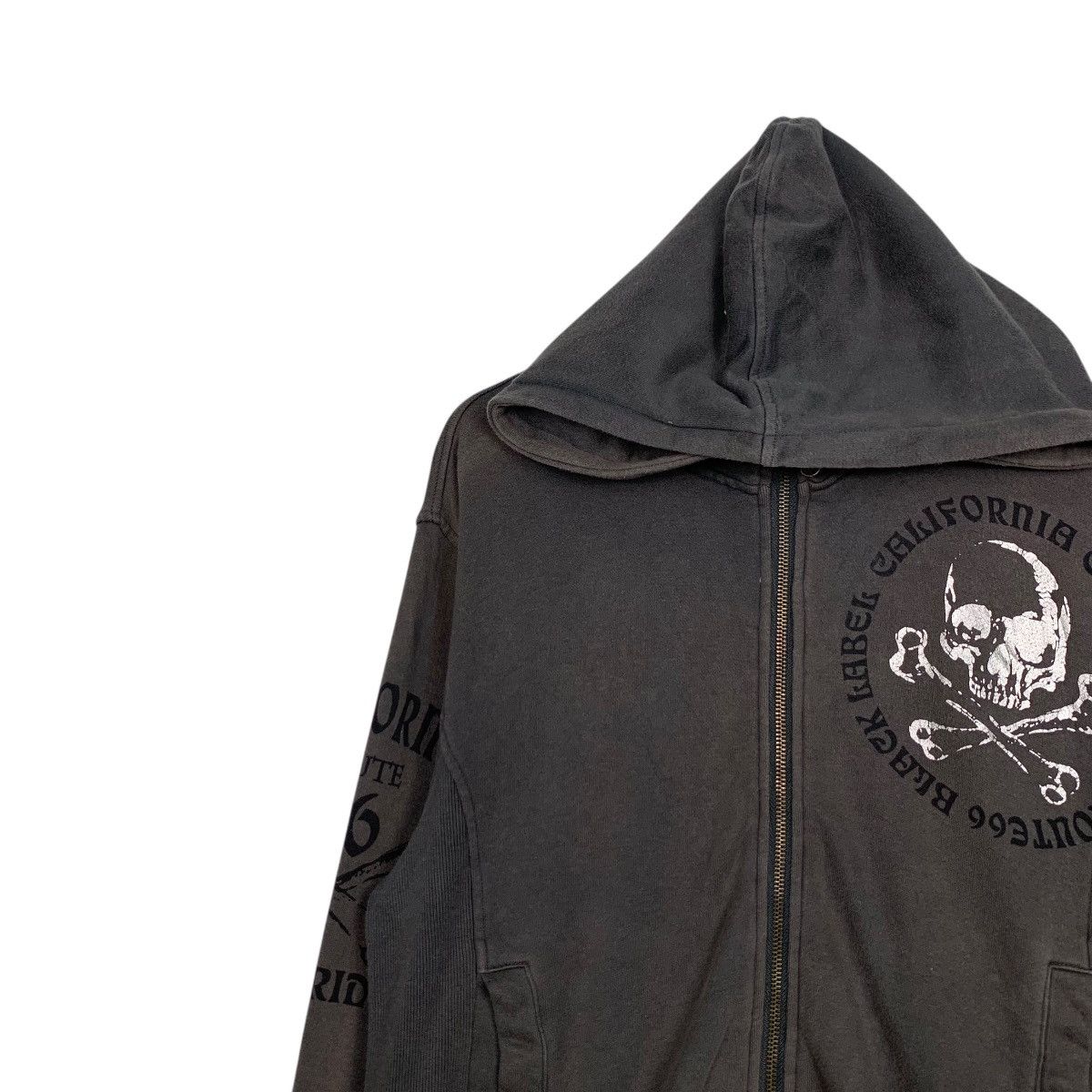 Japanese Brand INFINITY Black Label Crazy Rider Route 66 Hoodies #1715-C76 Size US L / EU 52-54 / 3 - 9 Thumbnail