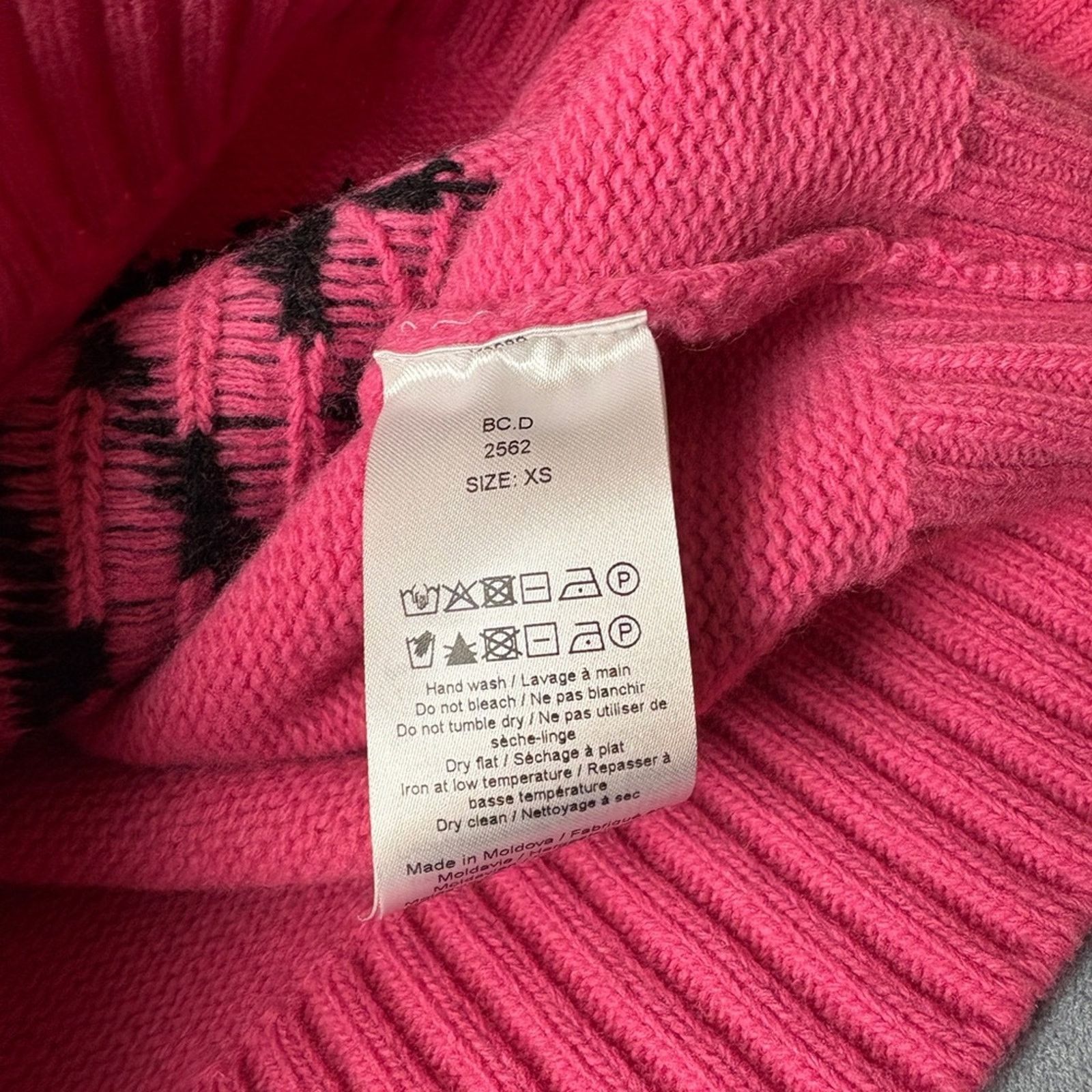 Ganni GANNI Women's Graphic O-Neck Pullover Flower in Cone Flower Size XS / US 0-2 / IT 36-38 - 4 Thumbnail